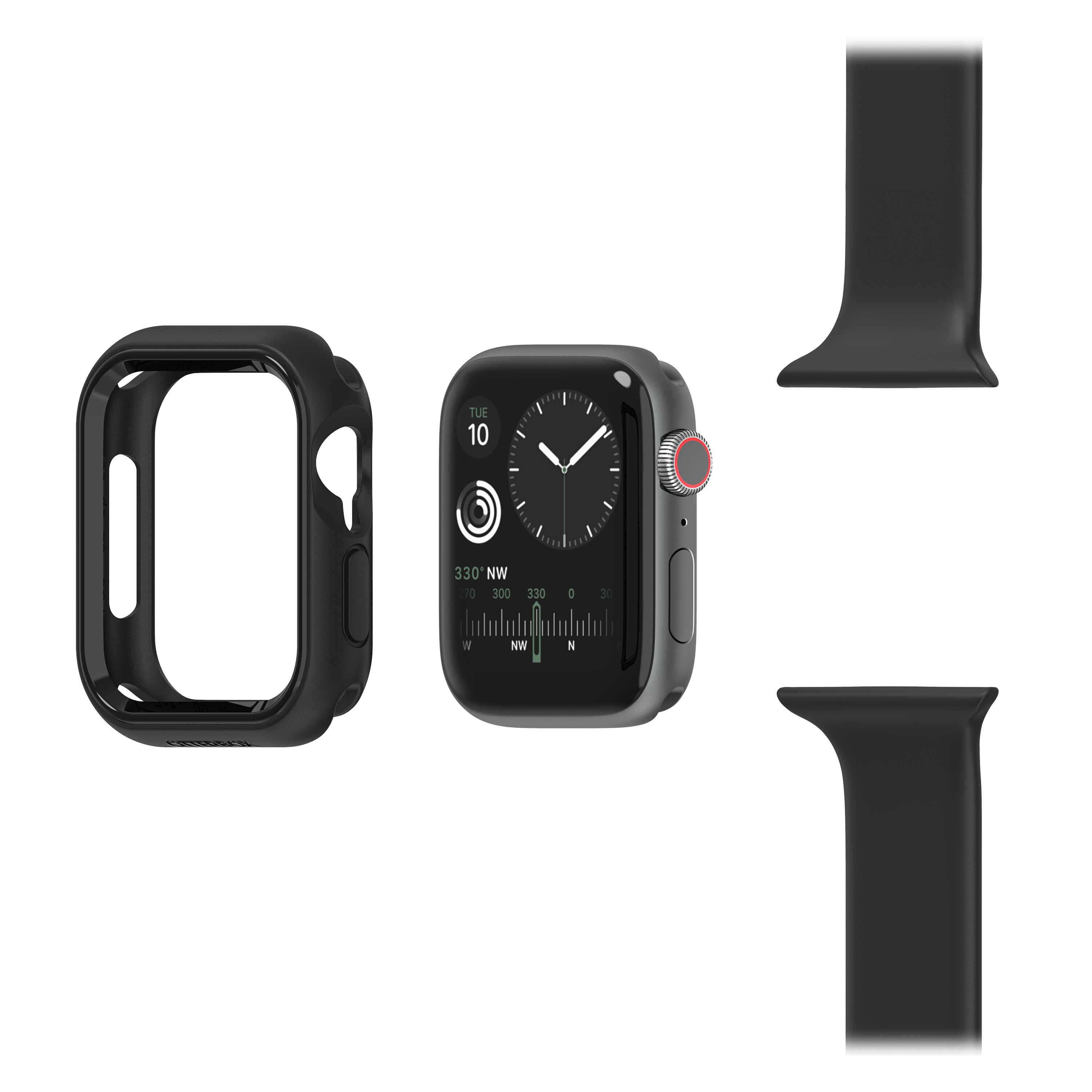 Exo Edge Cover Apple Watch 44mm sort