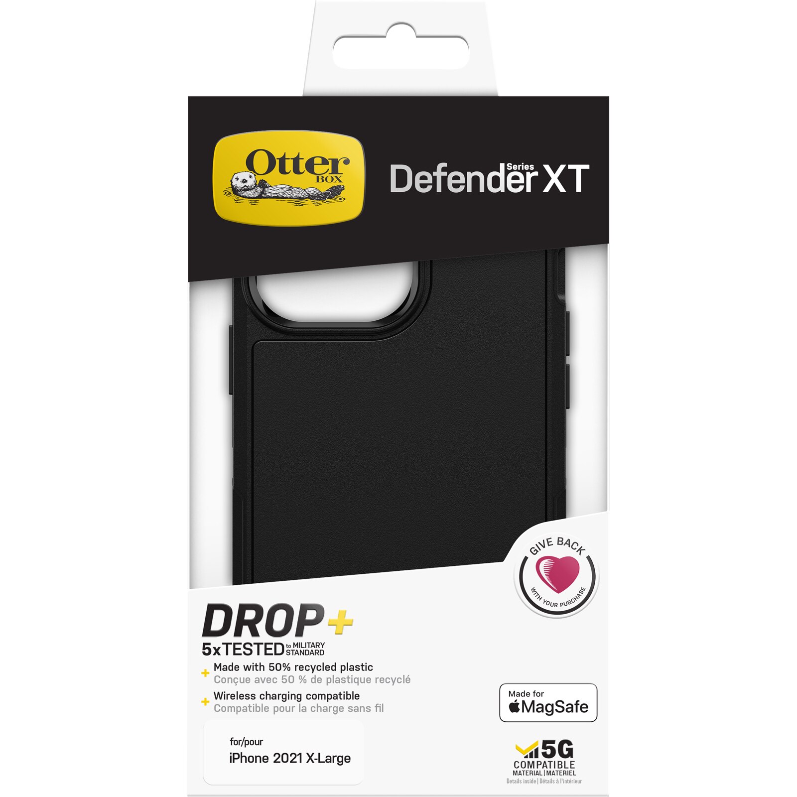 Defender XT Cover iPhone 12 Pro Max sort