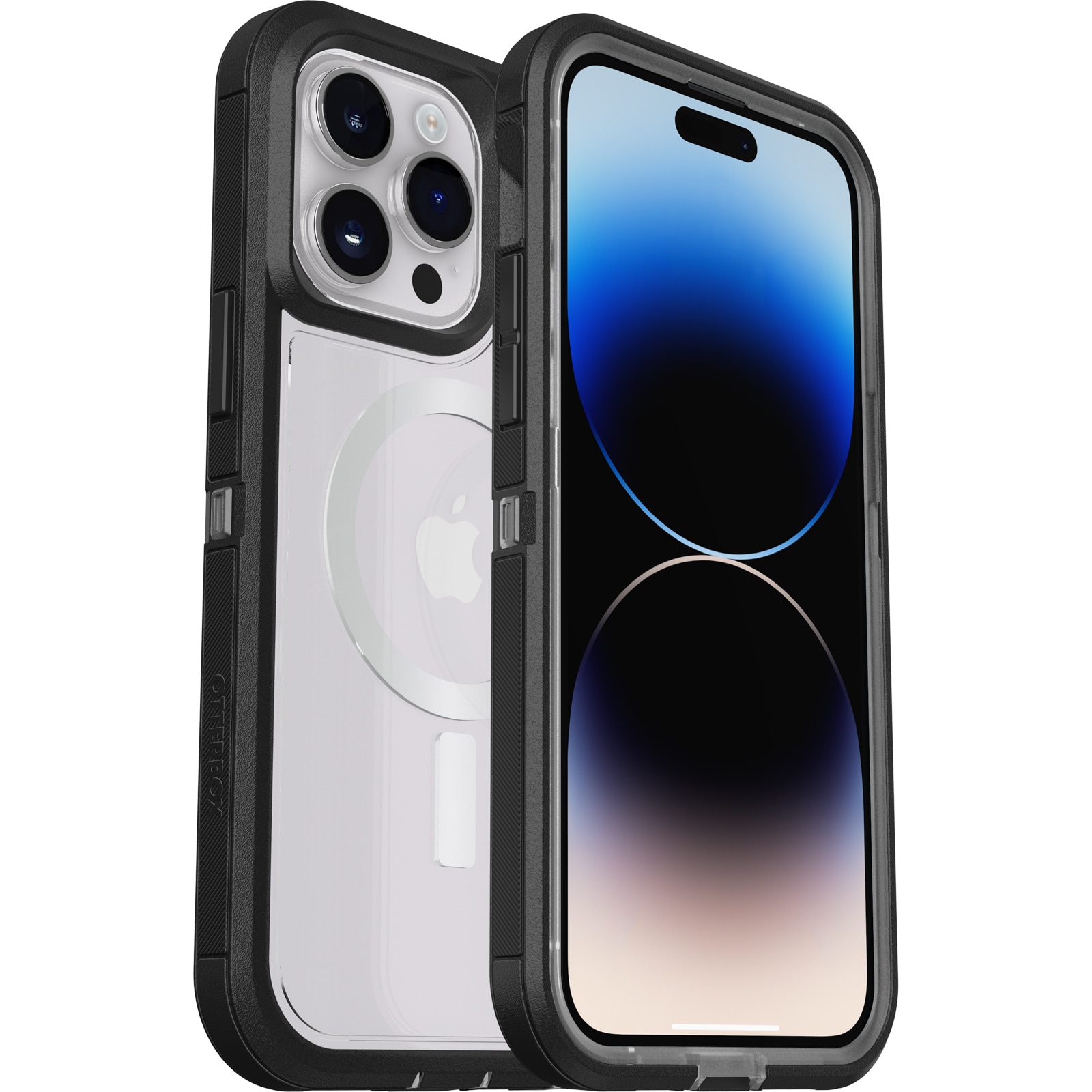 Defender XT Cover iPhone 14 Pro sort/gennemsigtig