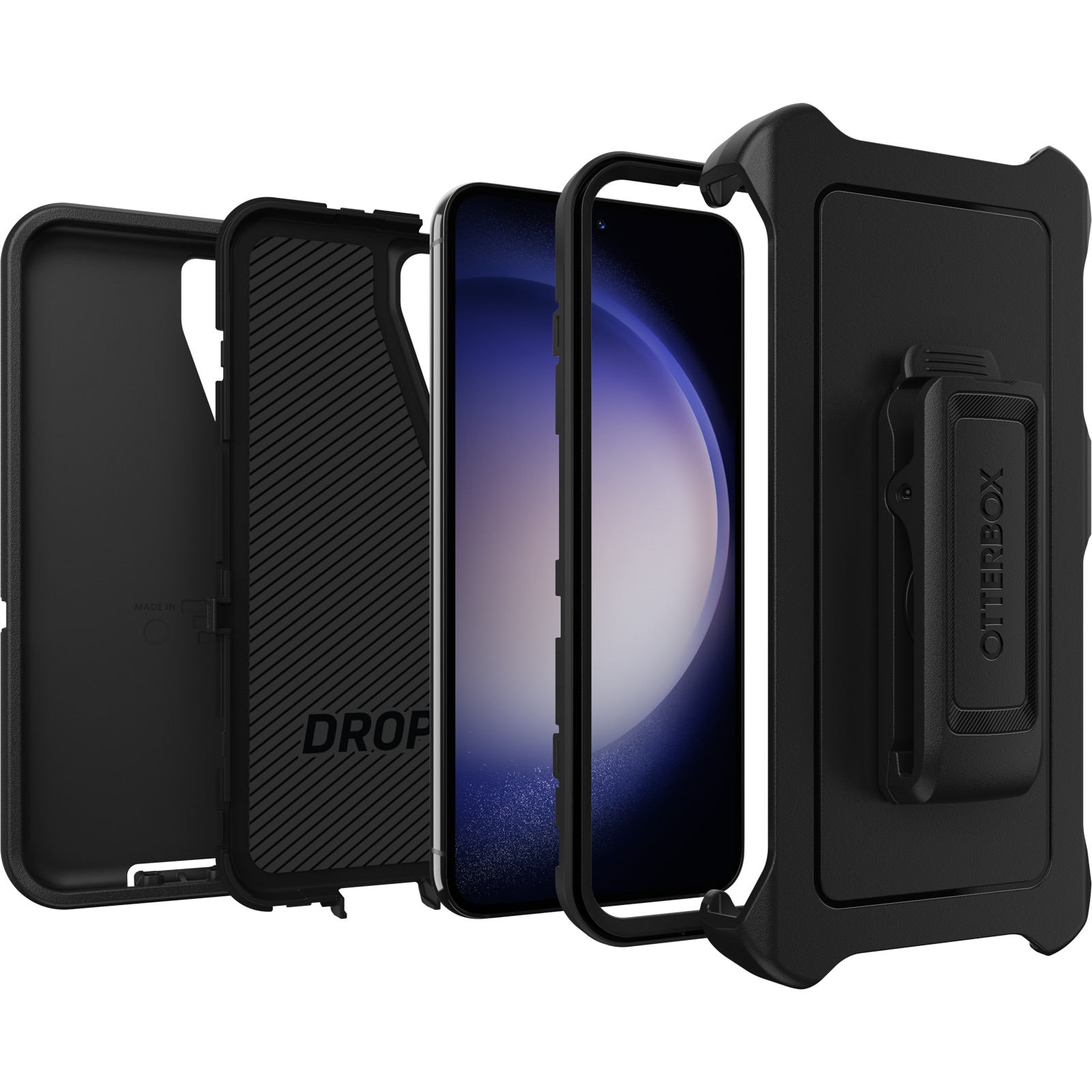 Defender Cover Samsung Galaxy S23 Sort
