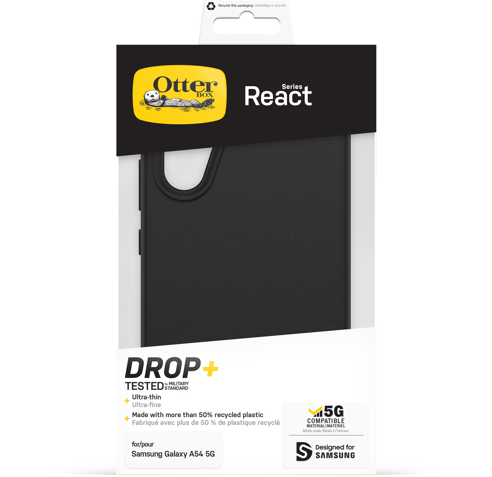 React Cover Samsung Galaxy A54 Sort