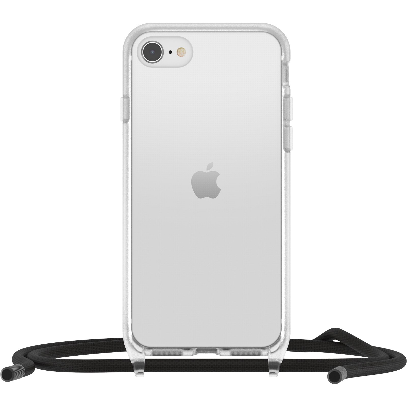 React Necklace Cover iPhone SE (2022) Clear