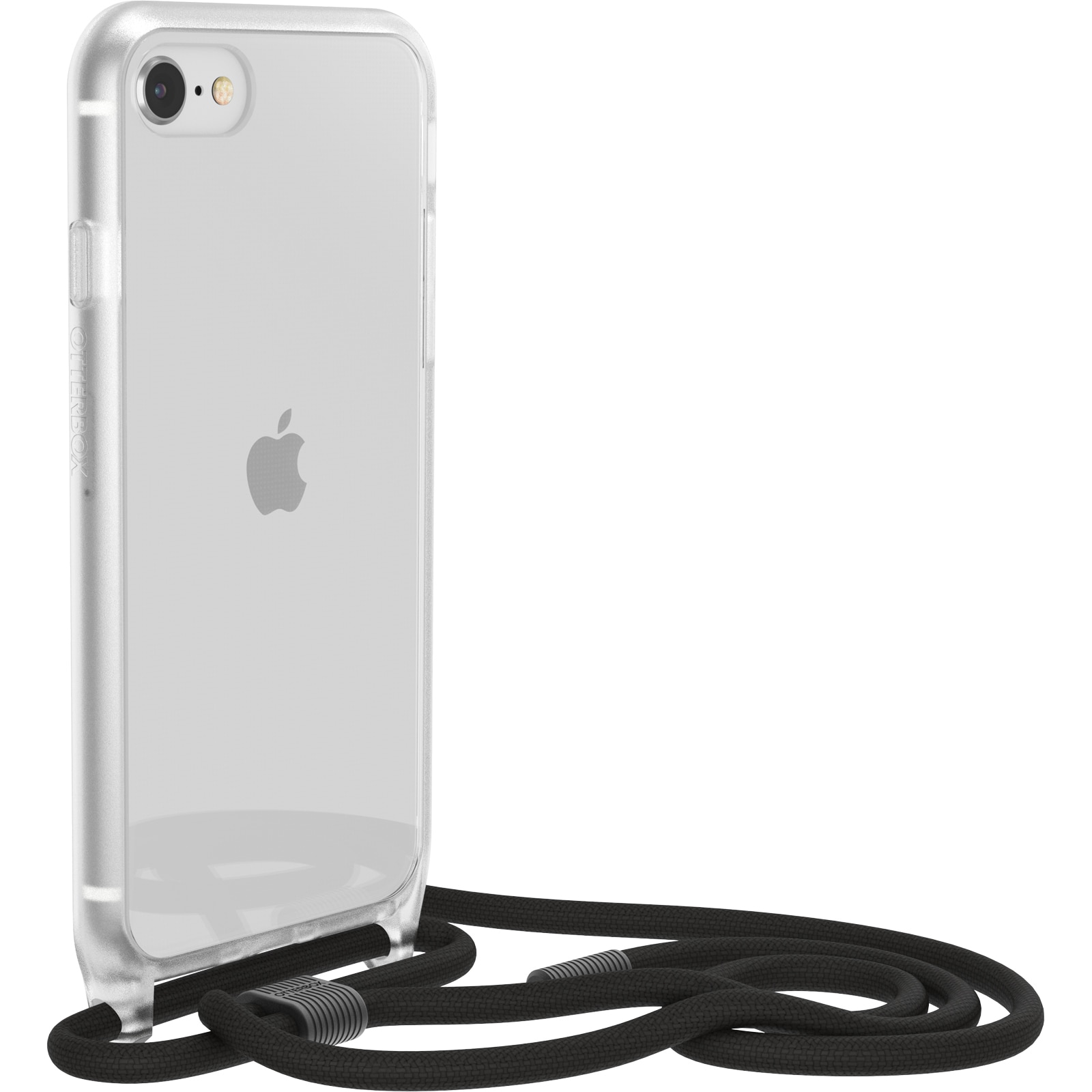 React Necklace Cover iPhone SE (2022) Clear