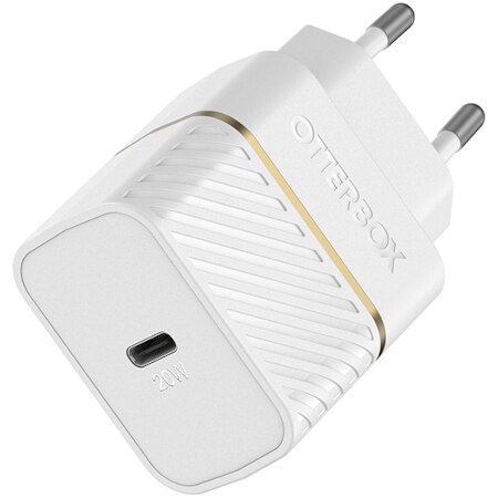 Vægoplader 20W USB-C PD White