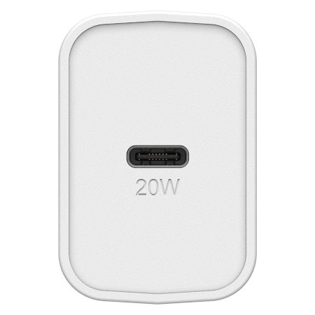 Vægoplader 20W USB-C PD White