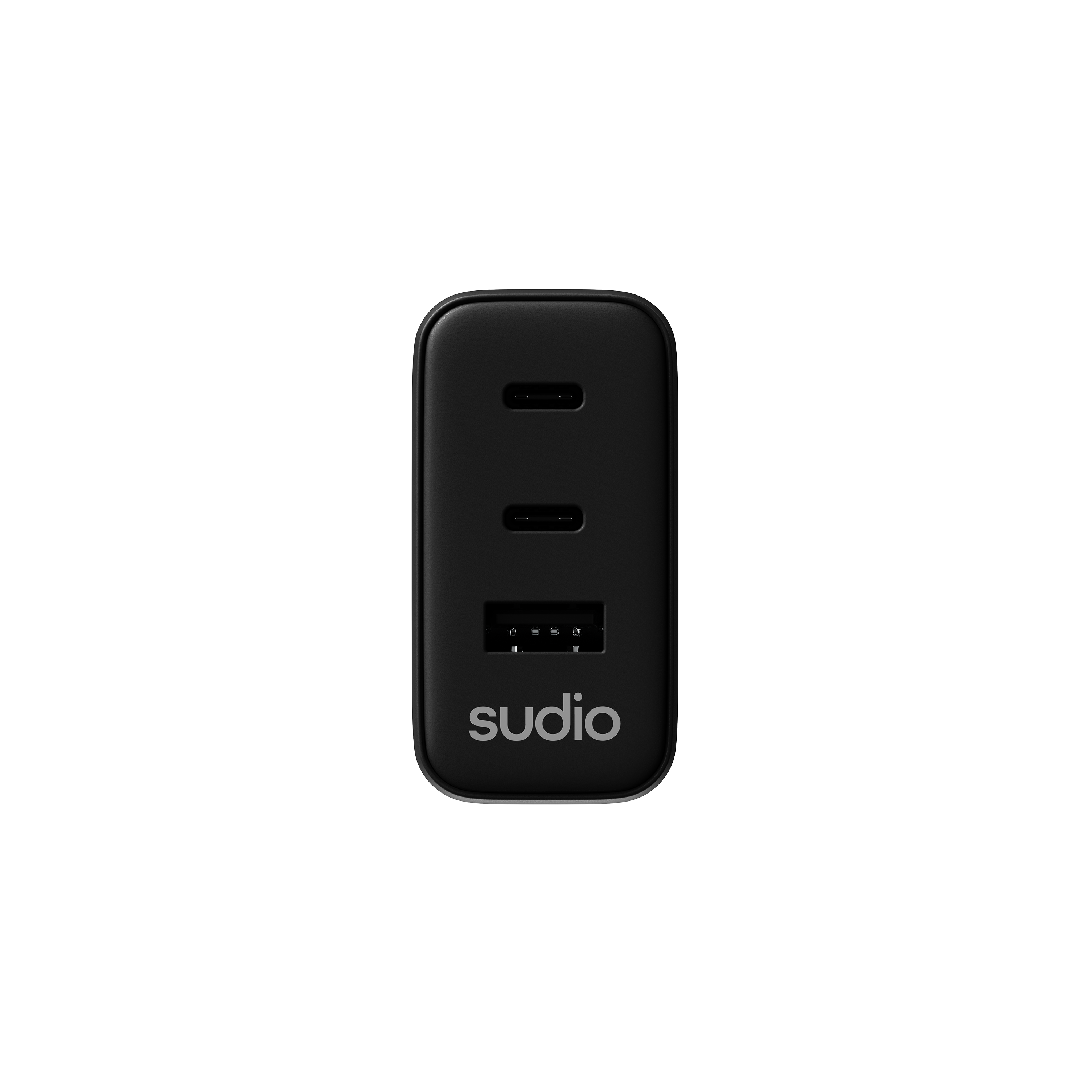 P3 Vægoplader 65W 2 x USB-C + USB-A Sort