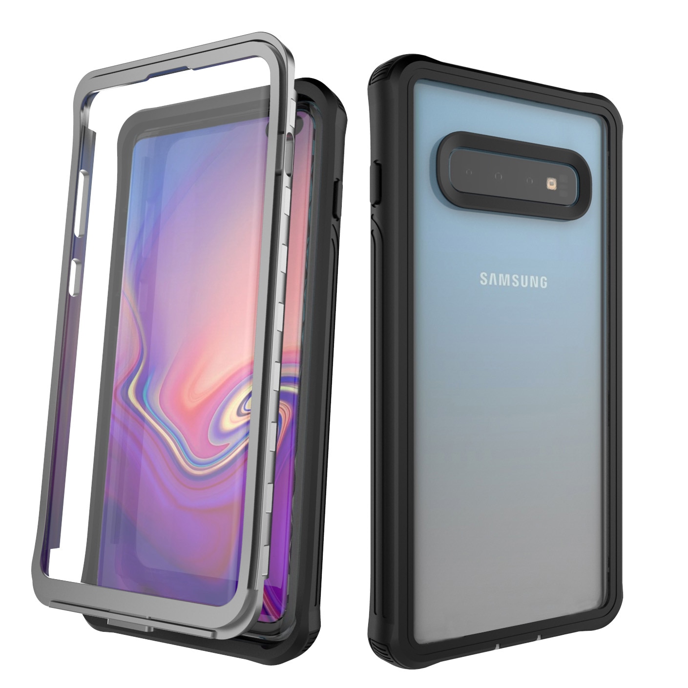 Premium Full Protection Case Samsung Galaxy S10 Black