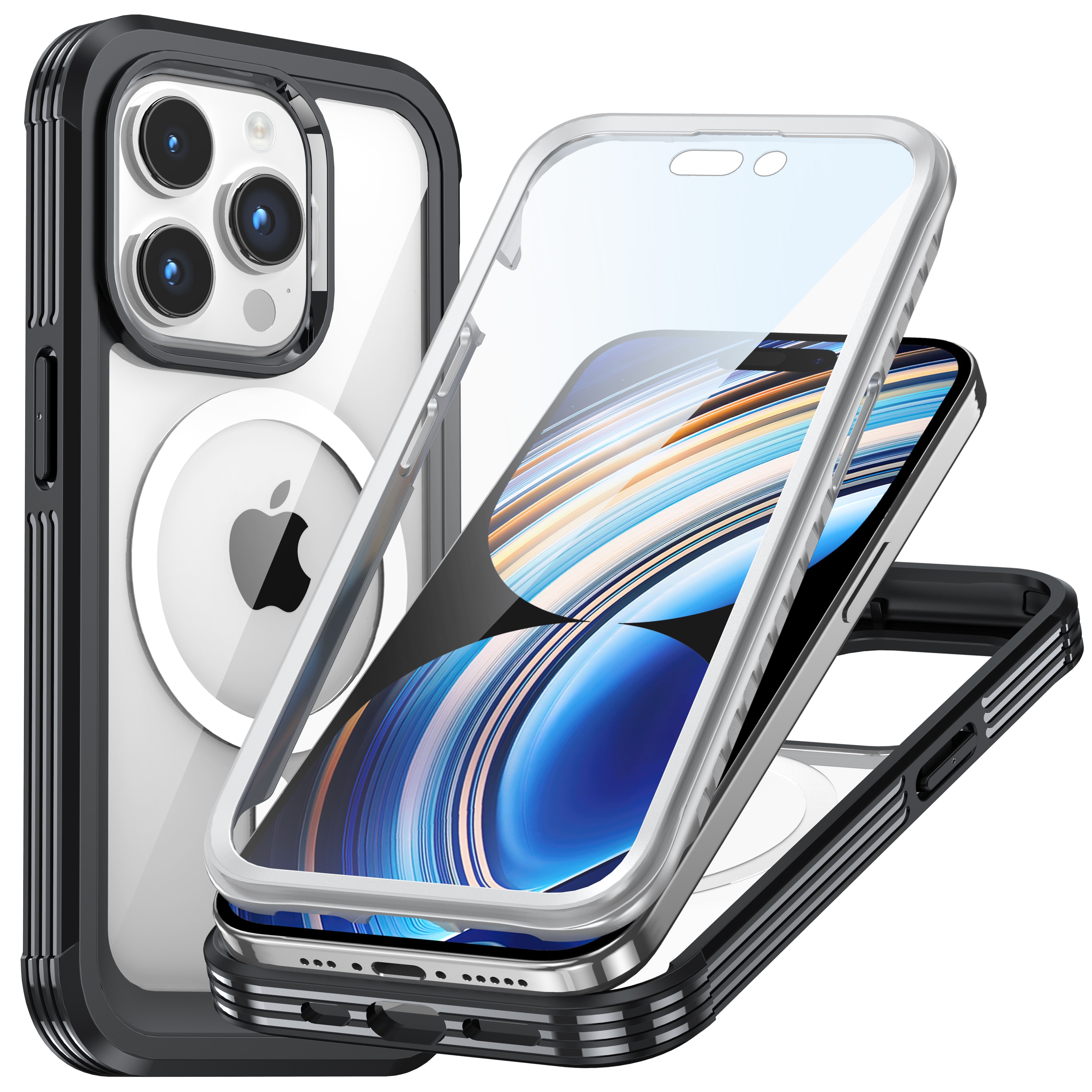 Premium Full Protection Case iPhone 15 Black