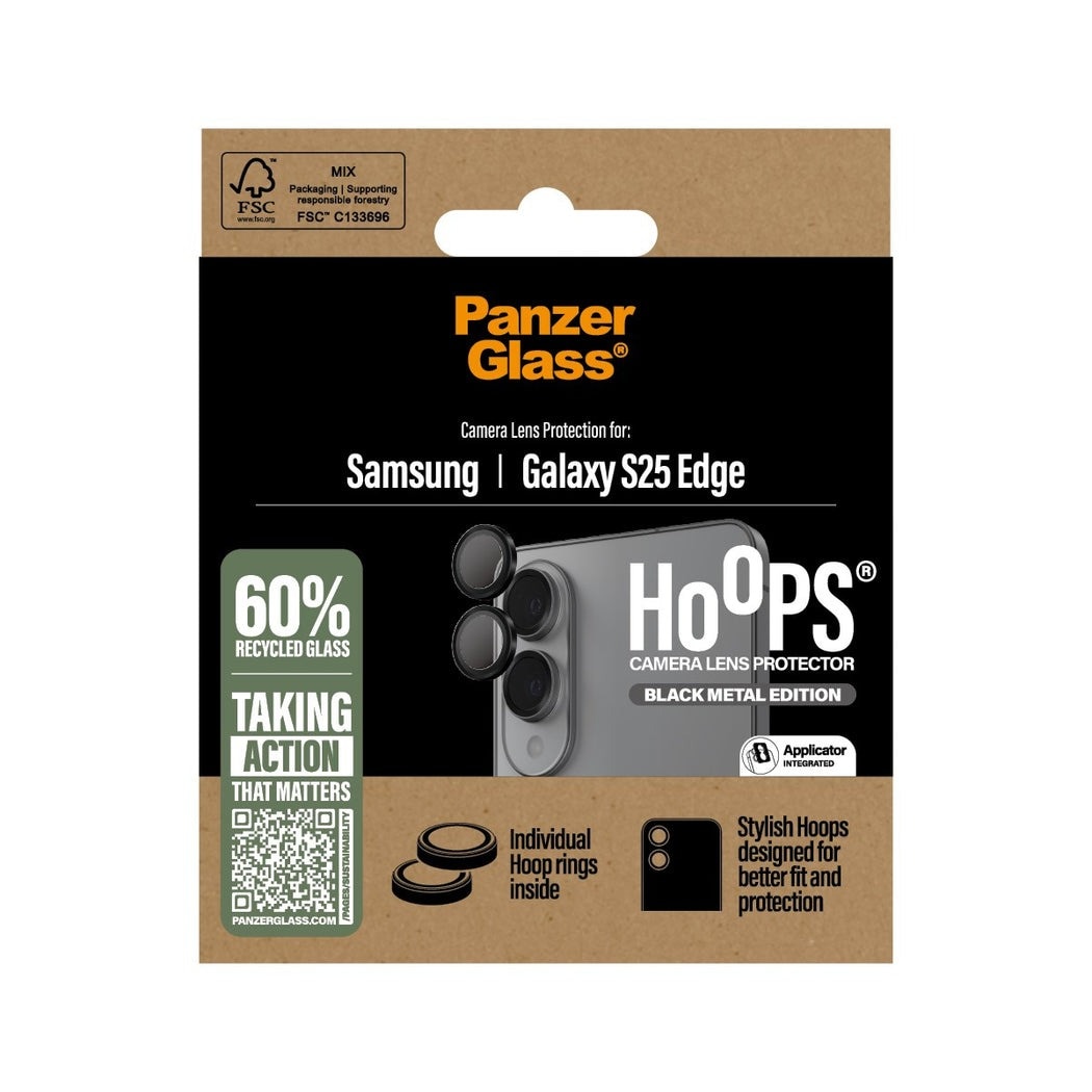 Samsung Galaxy S25 Edge Hoops Camera Lens Protector Sort