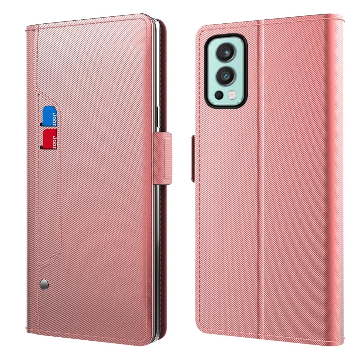 Mobiltaske Spejl OnePlus Nord 2 5G rosaguld