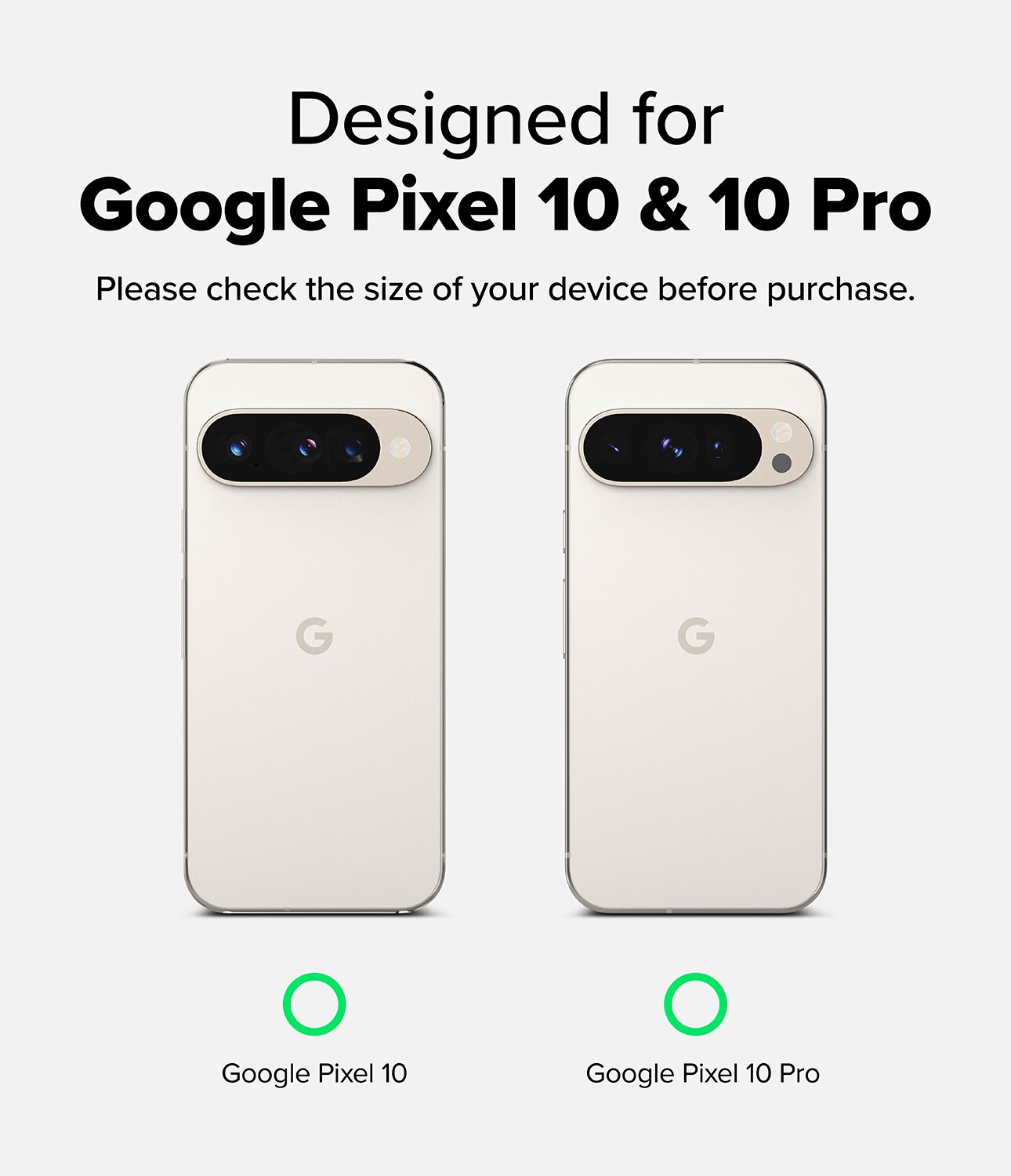 Fusion Magnetic Case Google Pixel 10 Pro Gennemsigtig