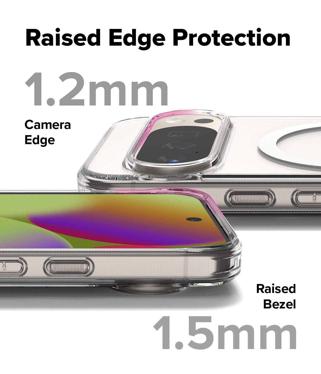 Fusion Magnetic Case Google Pixel 10 Pro Gennemsigtig