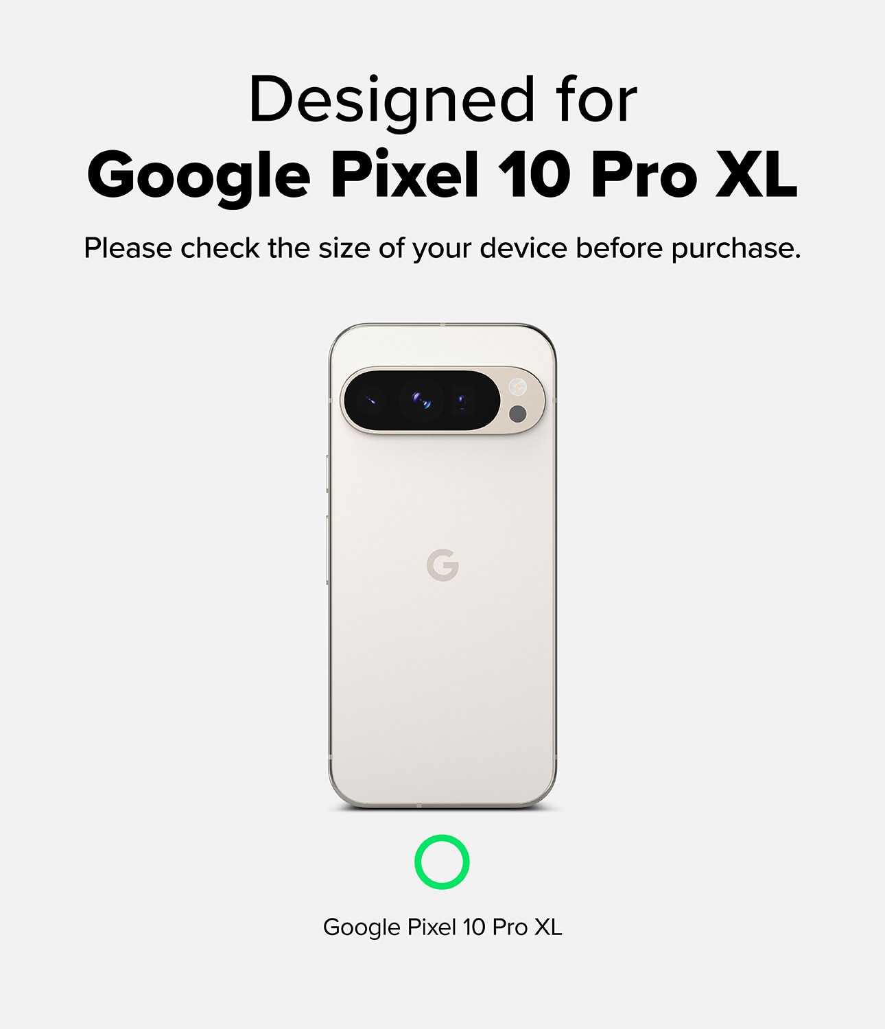 Onyx Magnetic Case Google Pixel 10 Pro XL Black