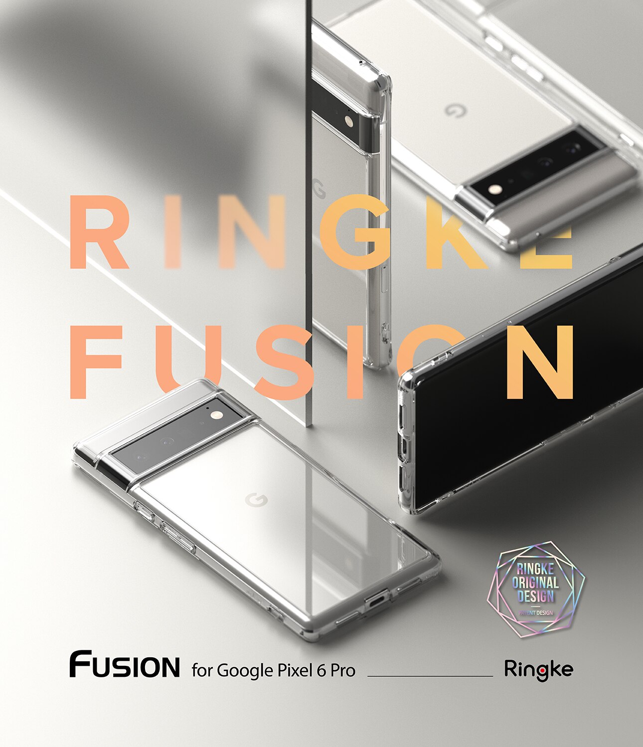 Fusion Case Google Pixel 6 Pro Gennemsigtig