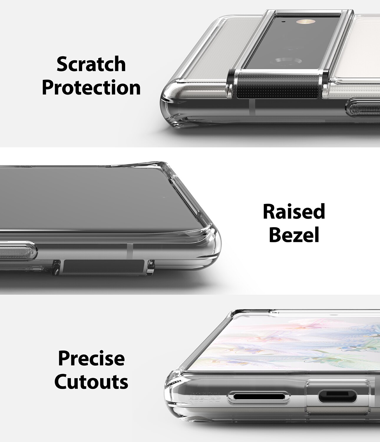 Fusion Case Google Pixel 6 Pro Gennemsigtig