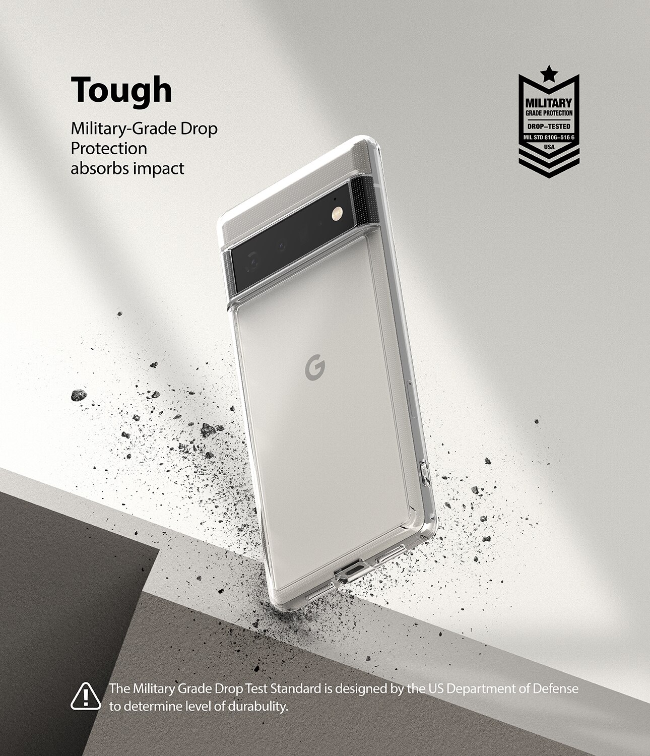Fusion Case Google Pixel 6 Pro Gennemsigtig