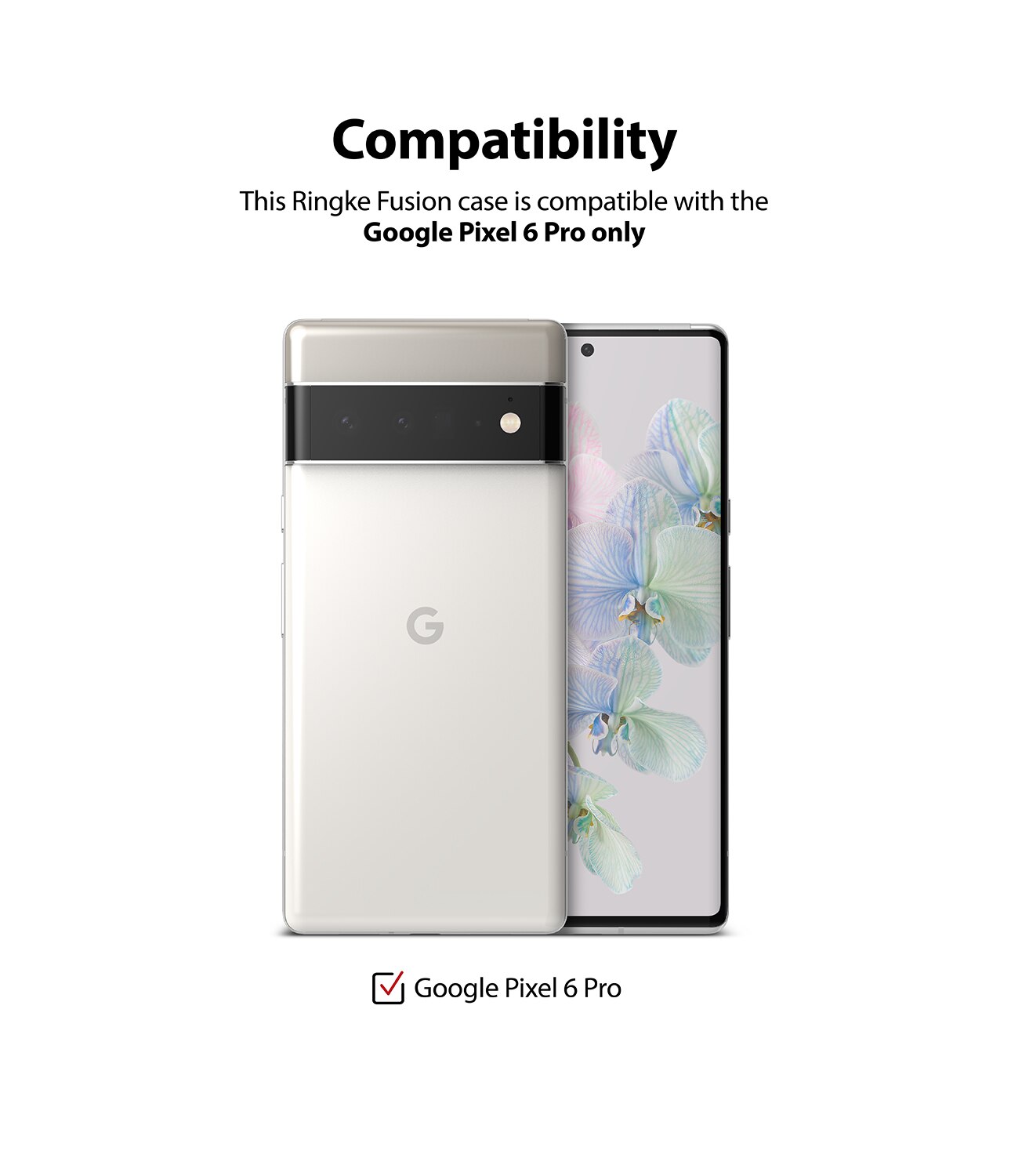 Fusion Case Google Pixel 6 Pro Gennemsigtig