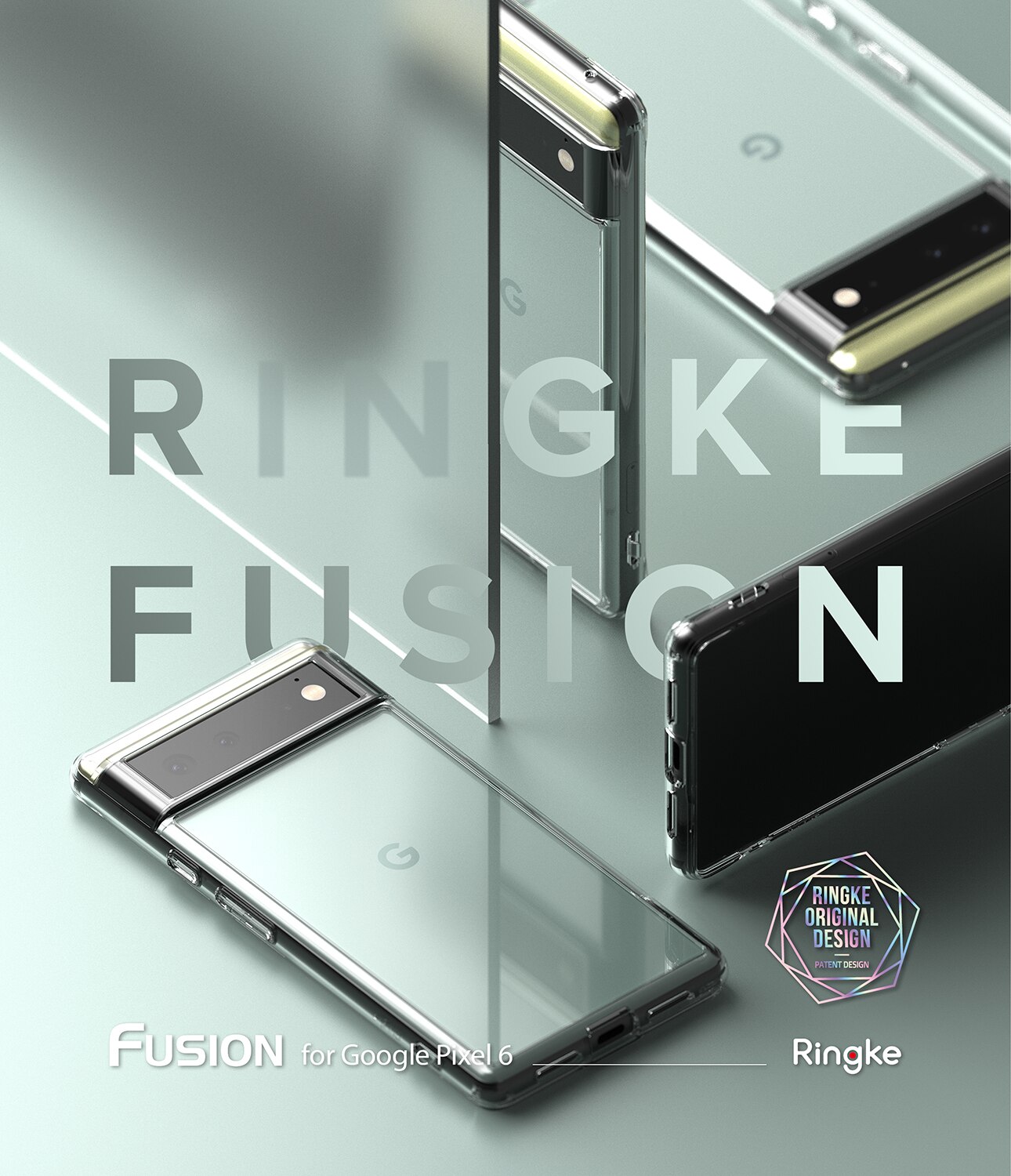 Fusion Case Google Pixel 6 Gennemsigtig