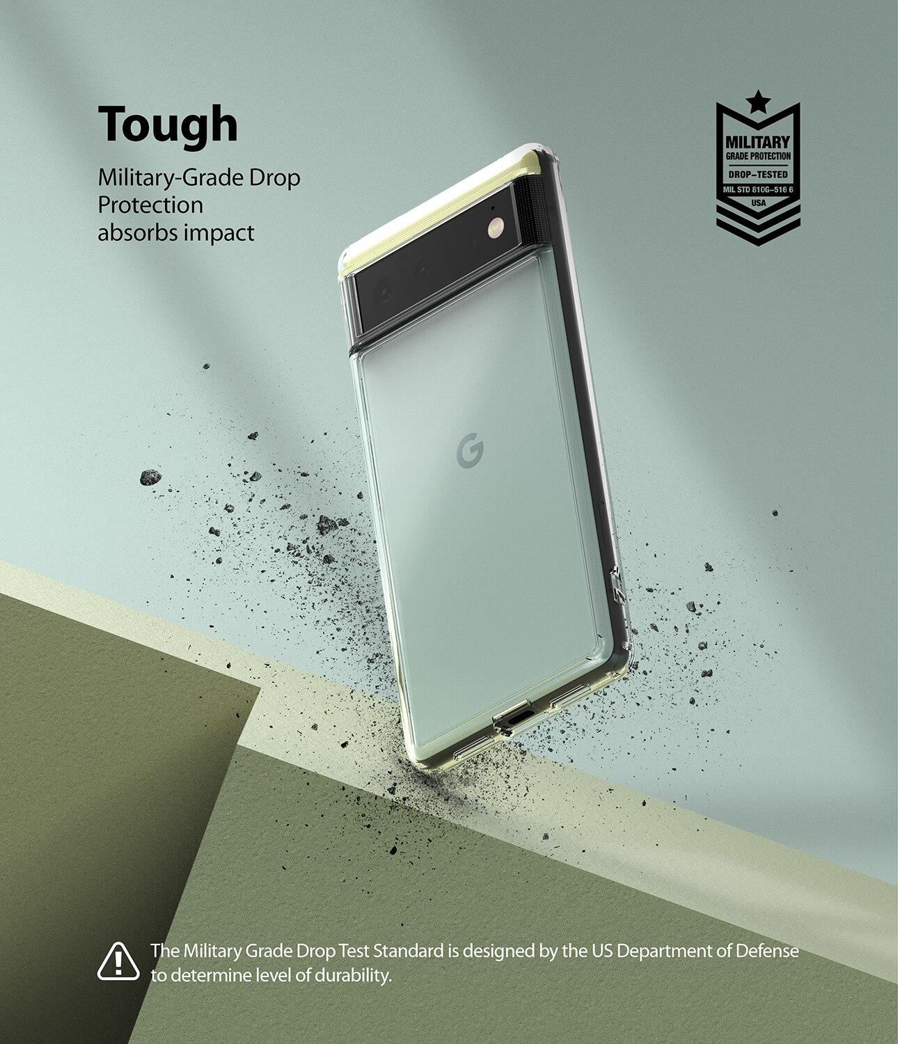 Fusion Case Google Pixel 6 Gennemsigtig