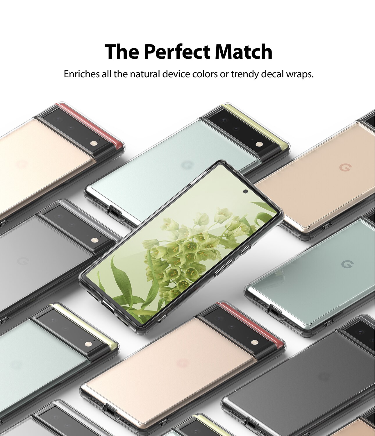 Fusion Case Google Pixel 6 Gennemsigtig
