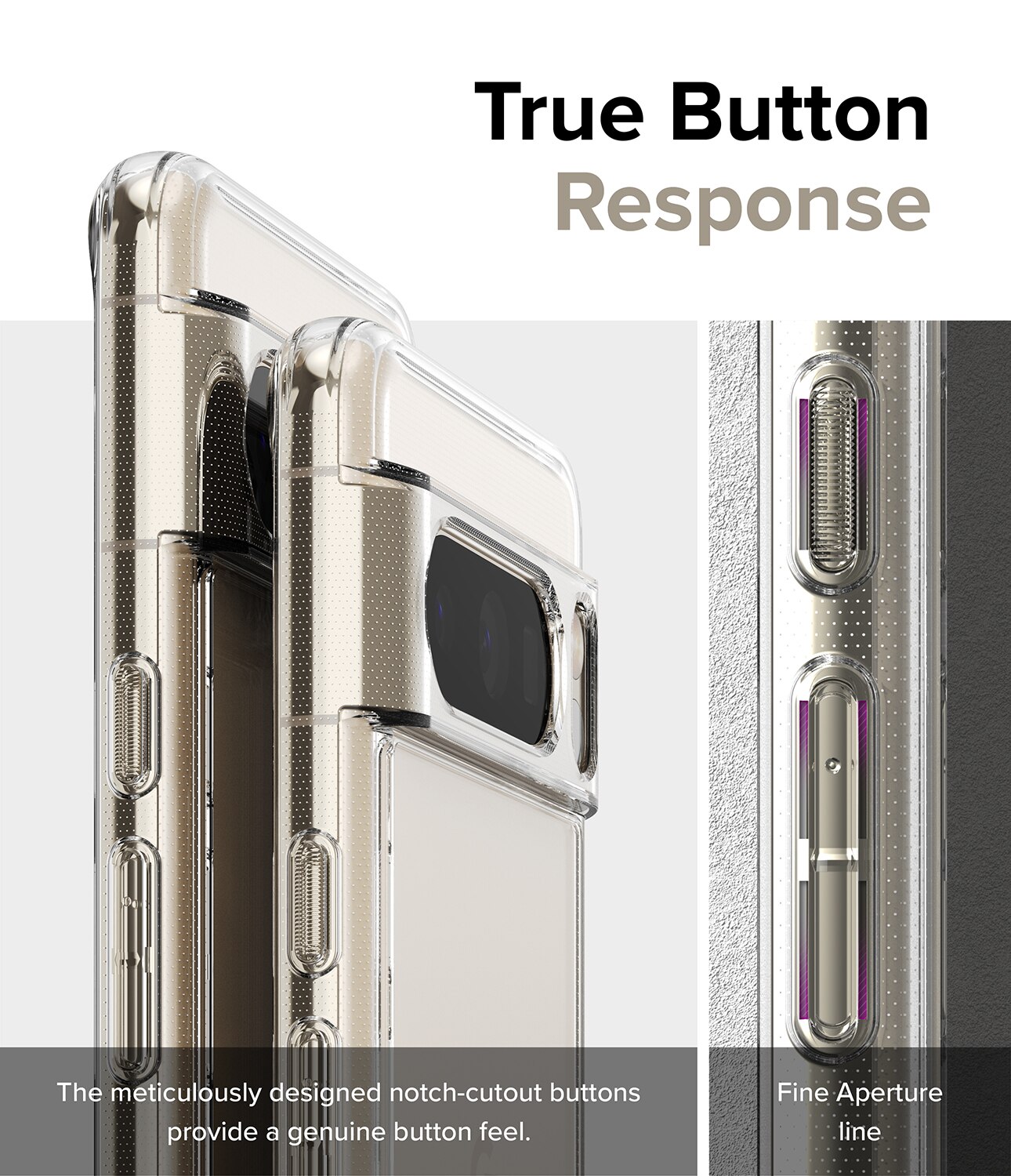Fusion Case Google Pixel 8 Pro Gennemsigtig