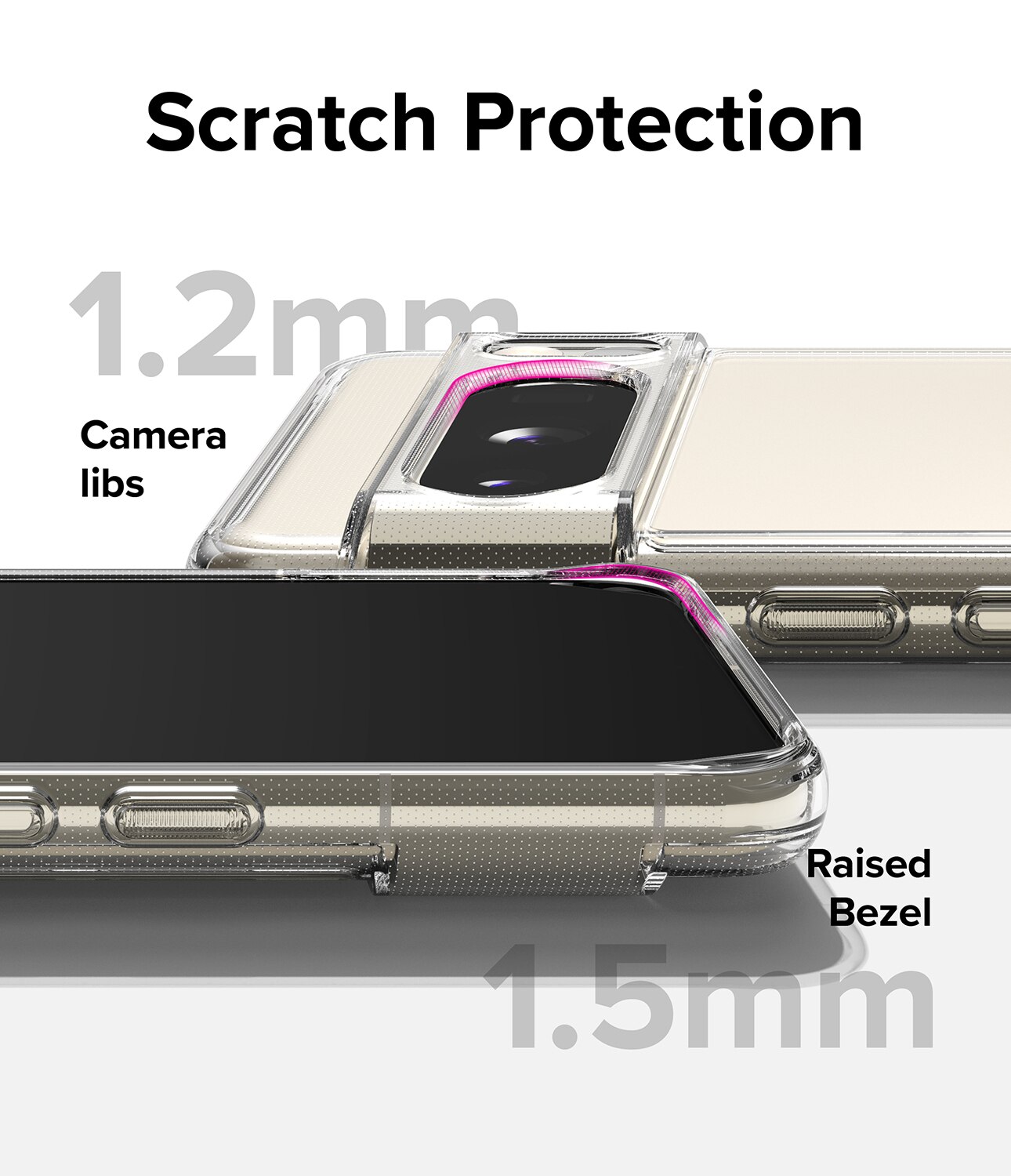 Fusion Case Google Pixel 8 Pro Gennemsigtig