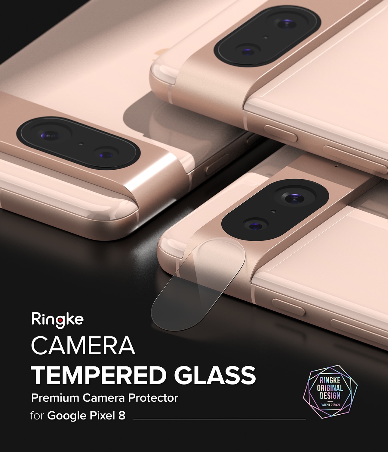 Camera Protector Glass Google Pixel 8 (3-pack)