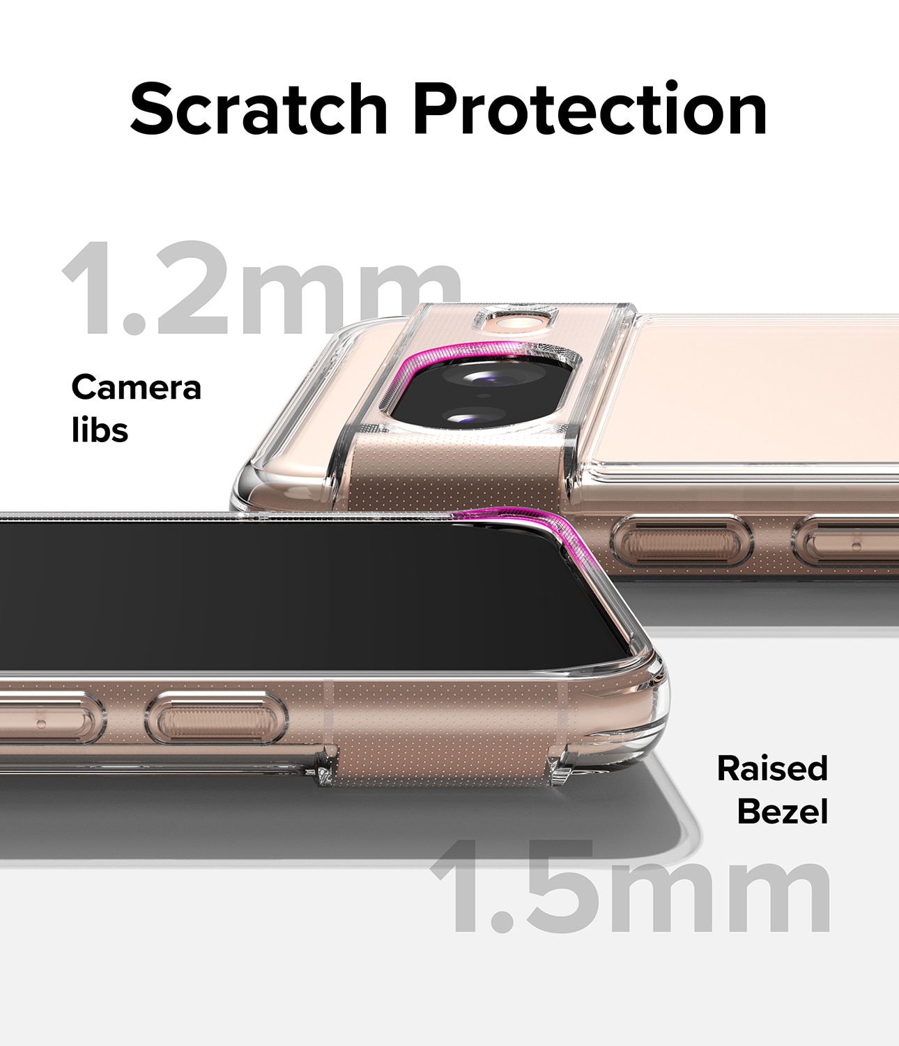 Fusion Case Google Pixel 8 Gennemsigtig