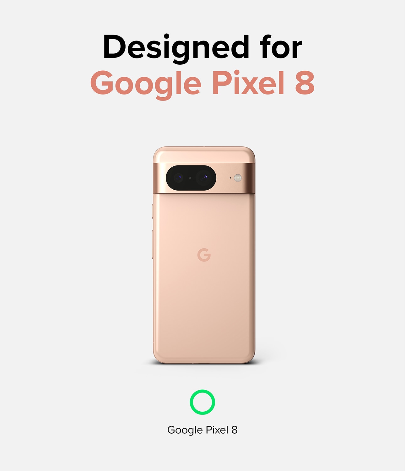 Fusion Case Google Pixel 8 Gennemsigtig