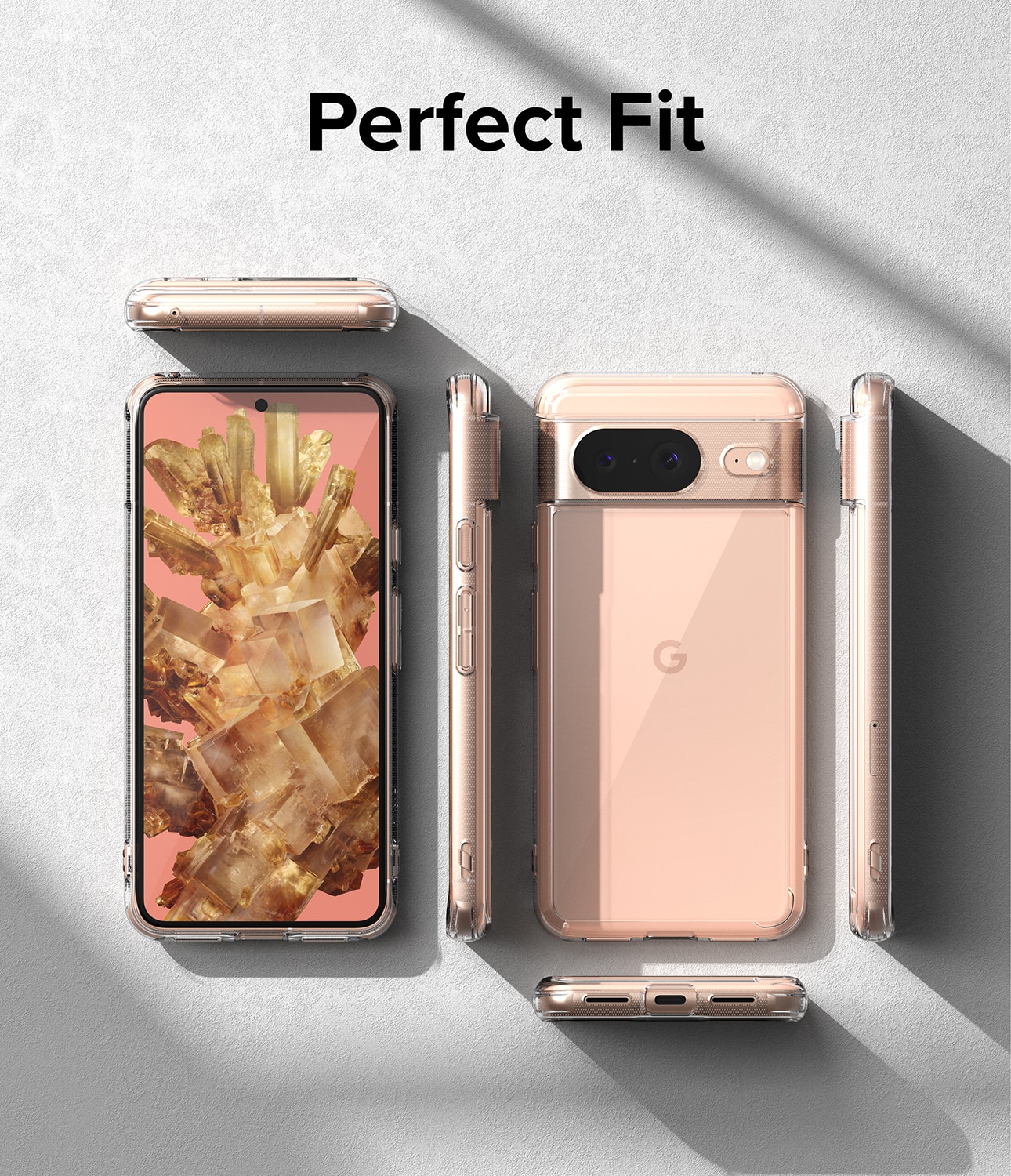 Fusion Case Google Pixel 8 Gennemsigtig