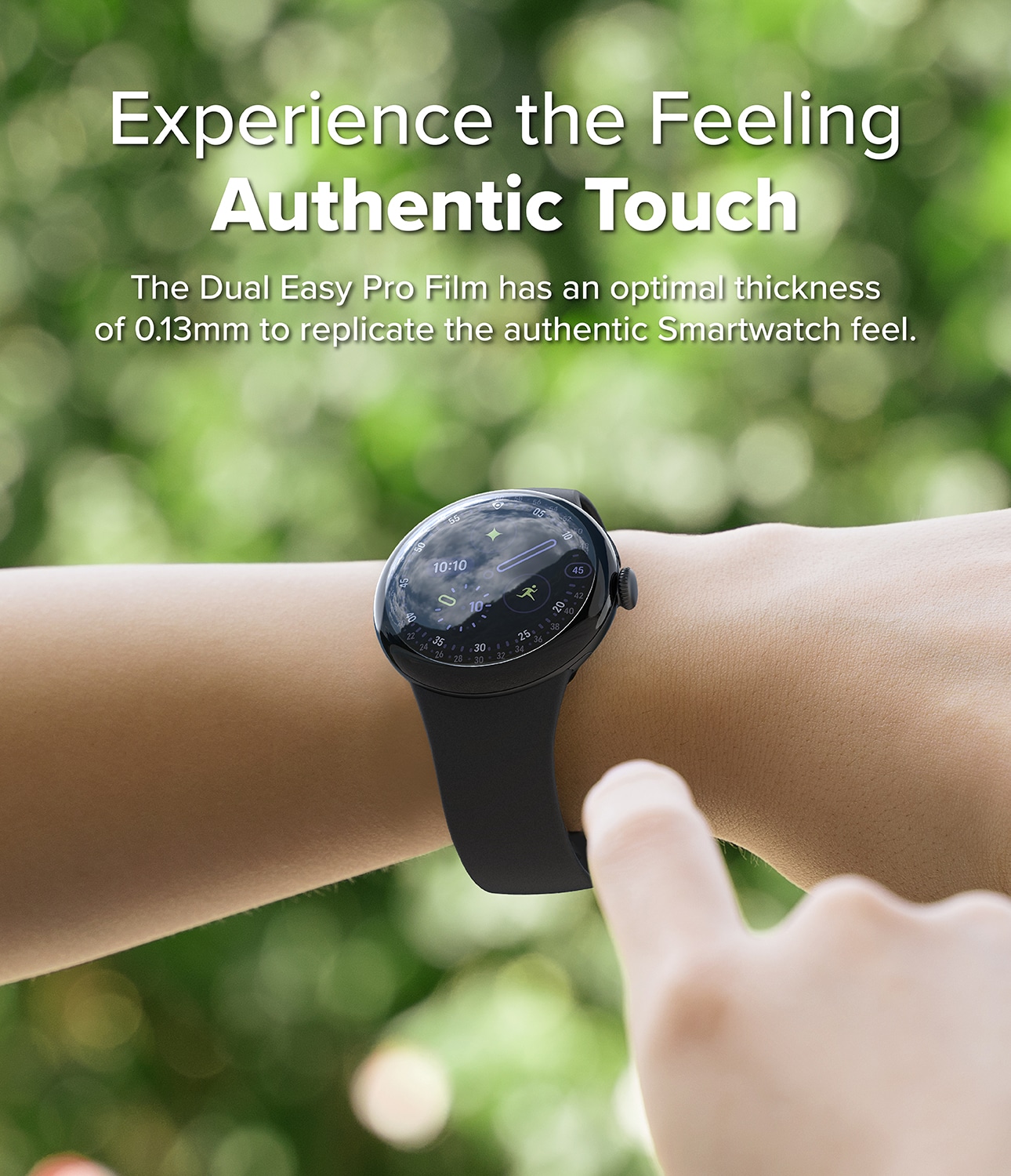 Dual Easy Pro Screen Protector (2-pack) Google Pixel Watch 4 41mm