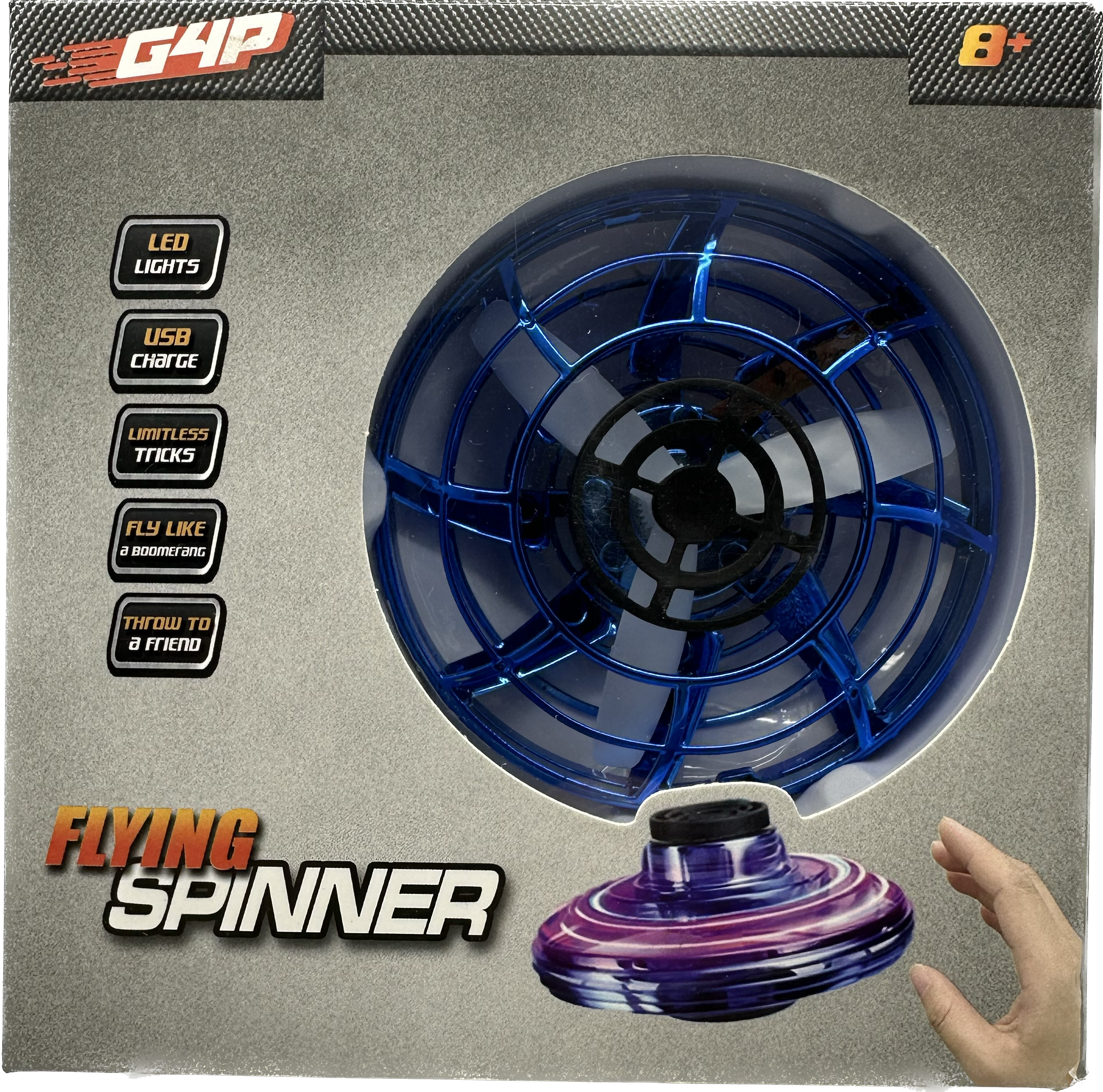 Flying Spinner blå