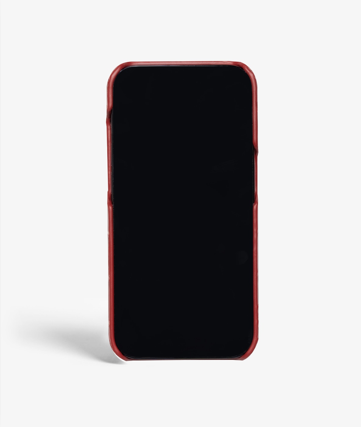 Cover iPhone 14 Pro Max Croco Rød
