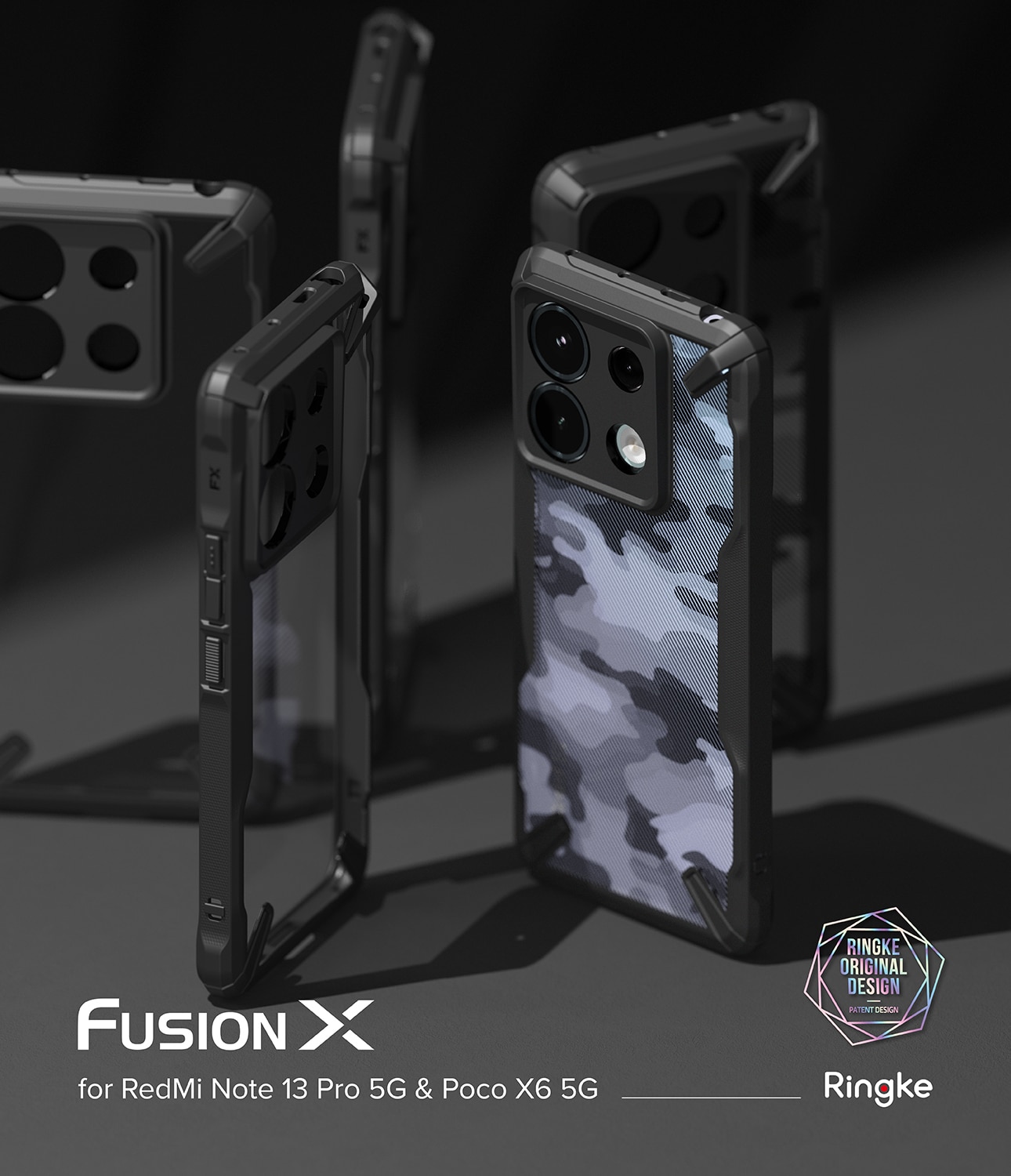 Fusion X Case Xiaomi Redmi Note 13 Pro sort