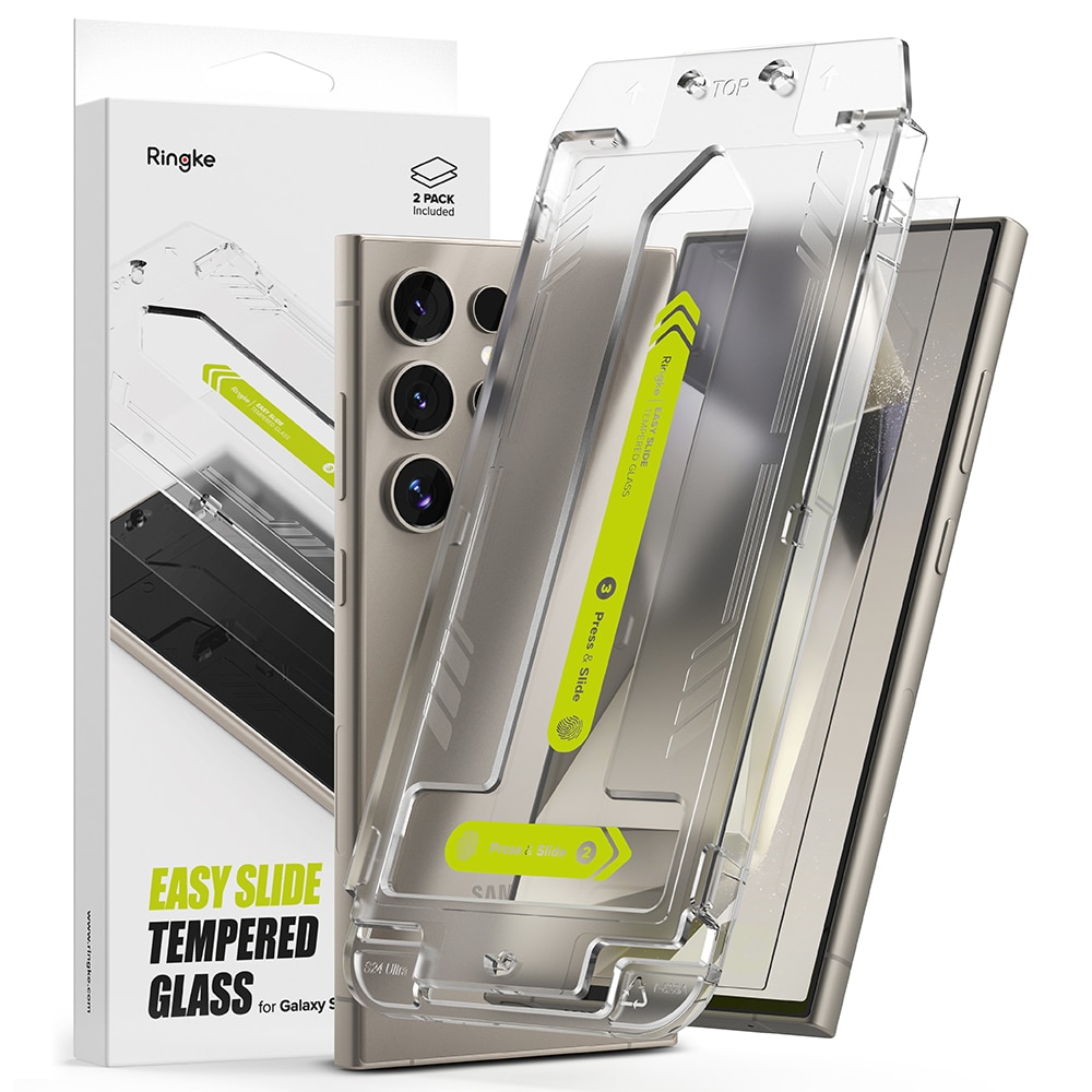 Easy Slide Glass (2-pack) Samsung Galaxy S24 Ultra