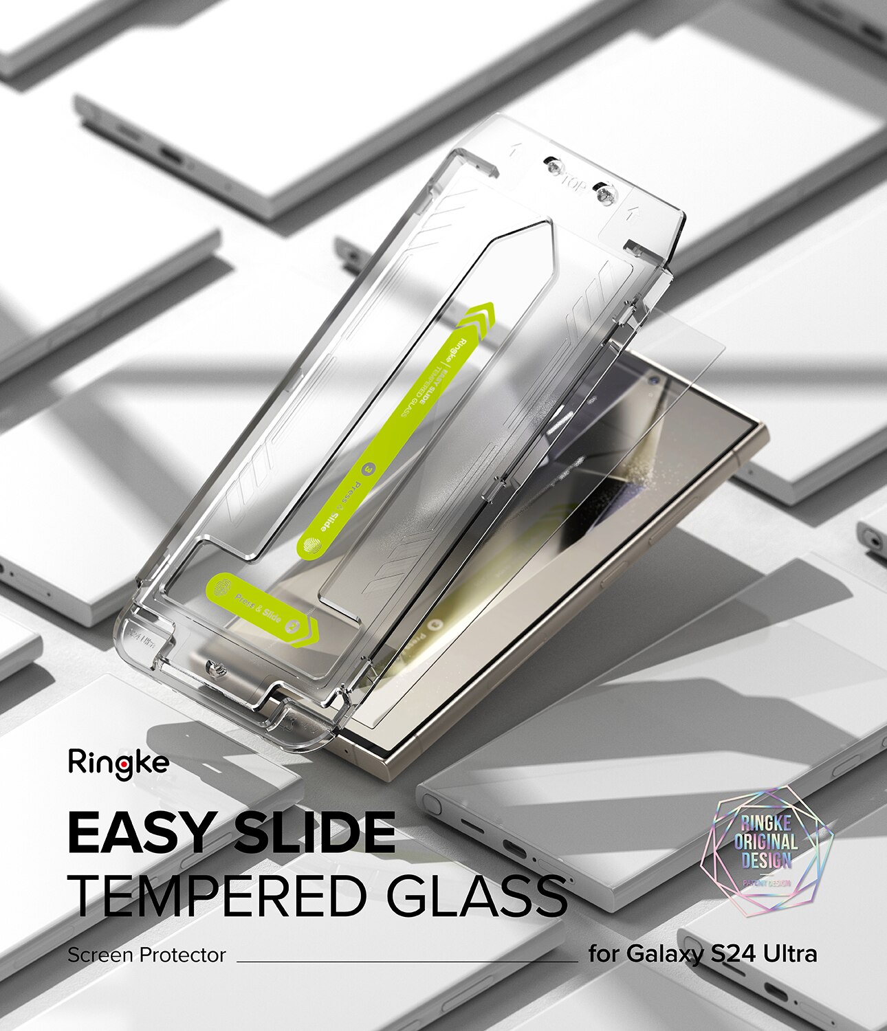 Easy Slide Glass (2-pack) Samsung Galaxy S24 Ultra