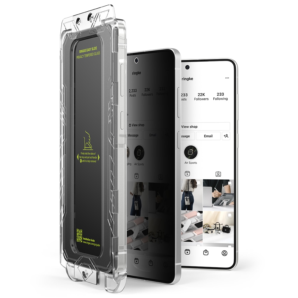 Easy Slide Privacy Glass (2-pack) Samsung Galaxy S25 Edge