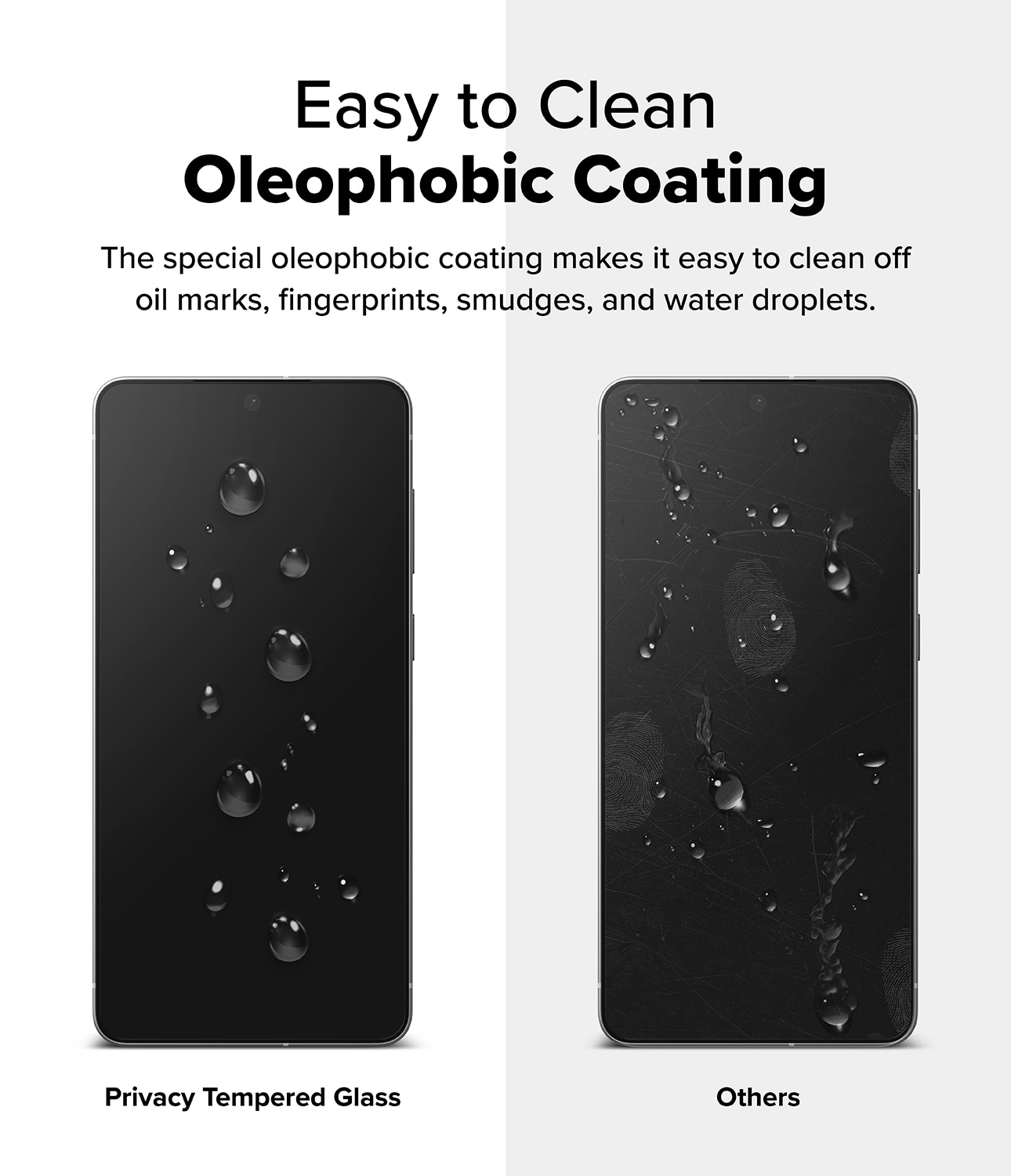 Easy Slide Privacy Glass (2-pack) Samsung Galaxy S25 Edge