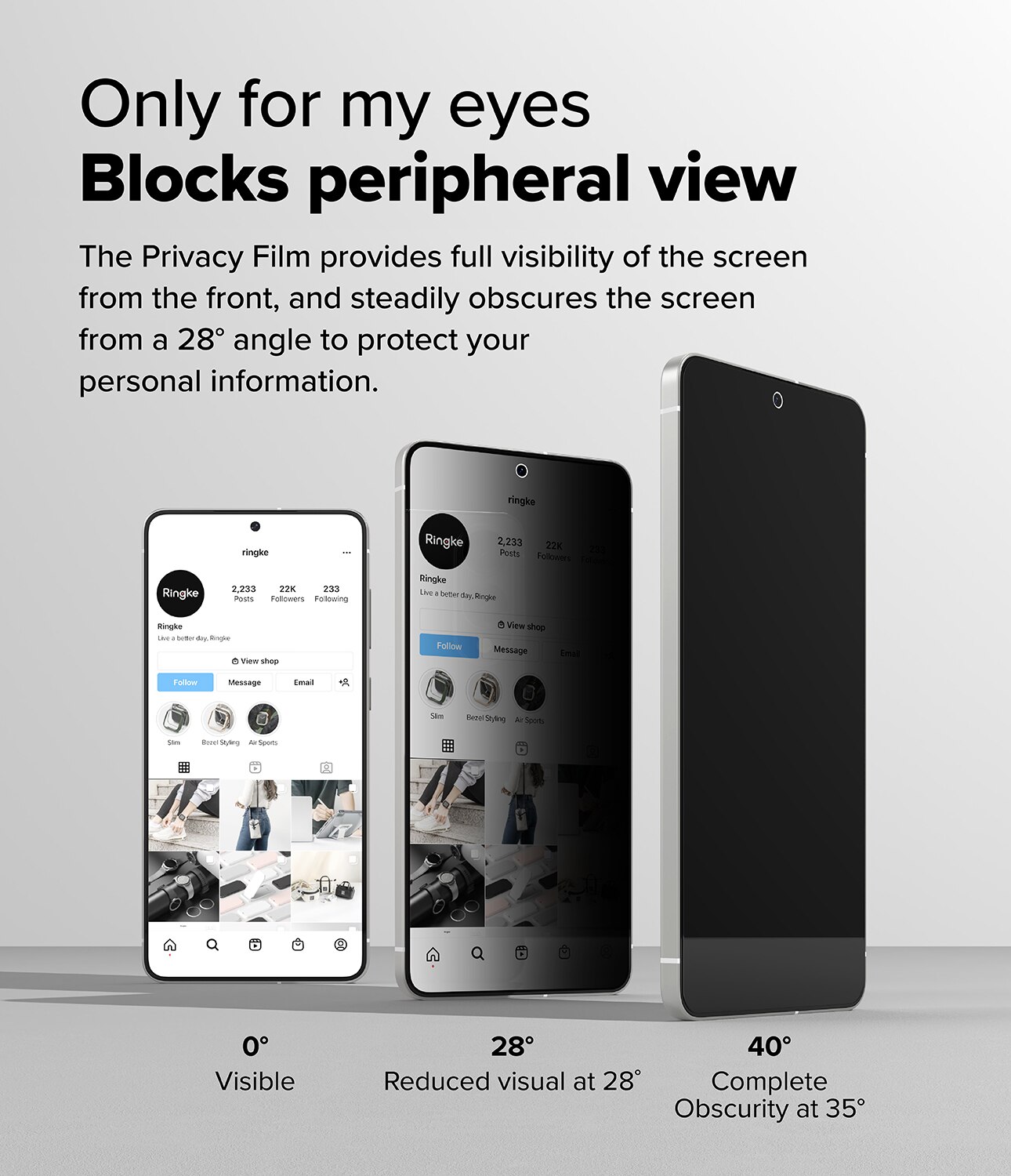 Easy Slide Privacy Glass (2-pack) Samsung Galaxy S25 Edge
