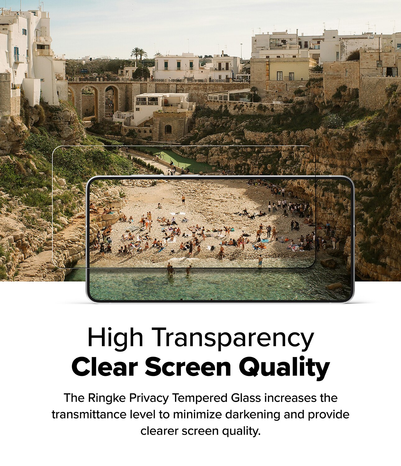 Easy Slide Privacy Glass (2-pack) Samsung Galaxy S25 Edge