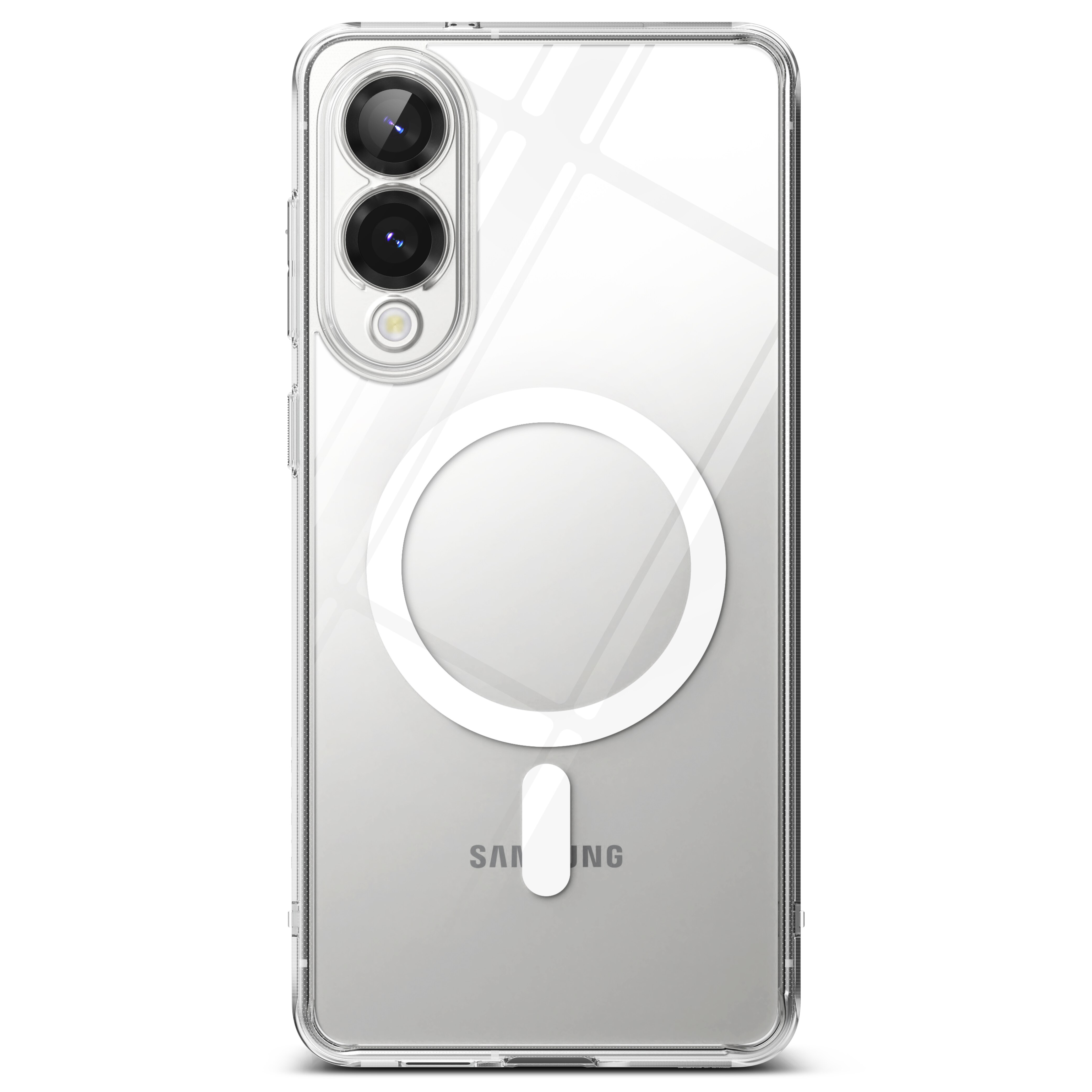 Fusion Magnetic Case Samsung Galaxy S25 Edge Clear