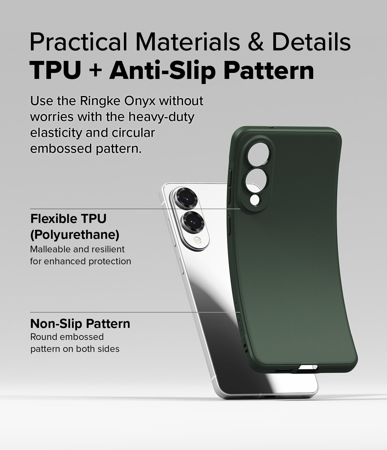 Onyx Case Samsung Galaxy S25 Edge Dark Green
