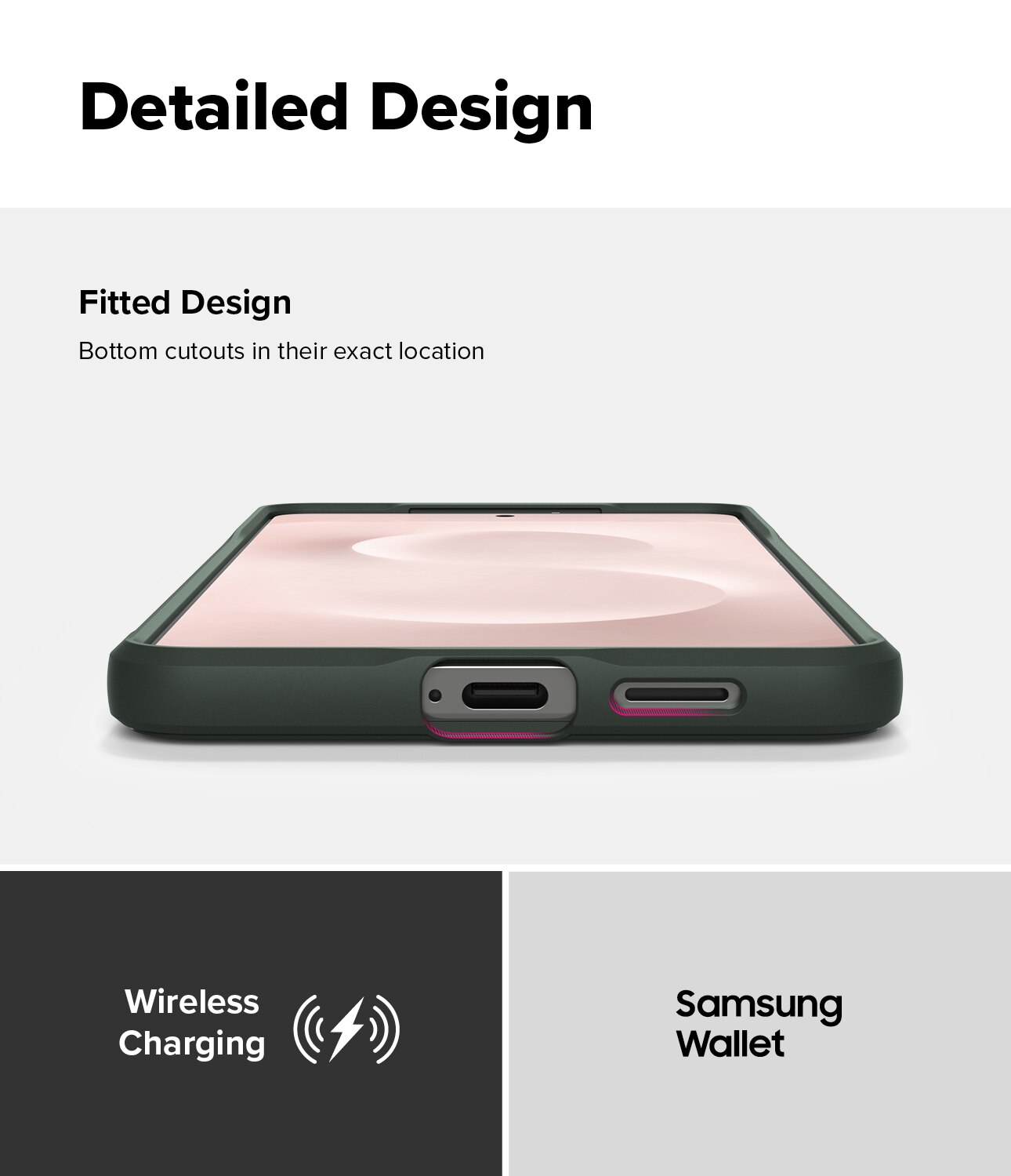 Onyx Case Samsung Galaxy S25 Edge Dark Green