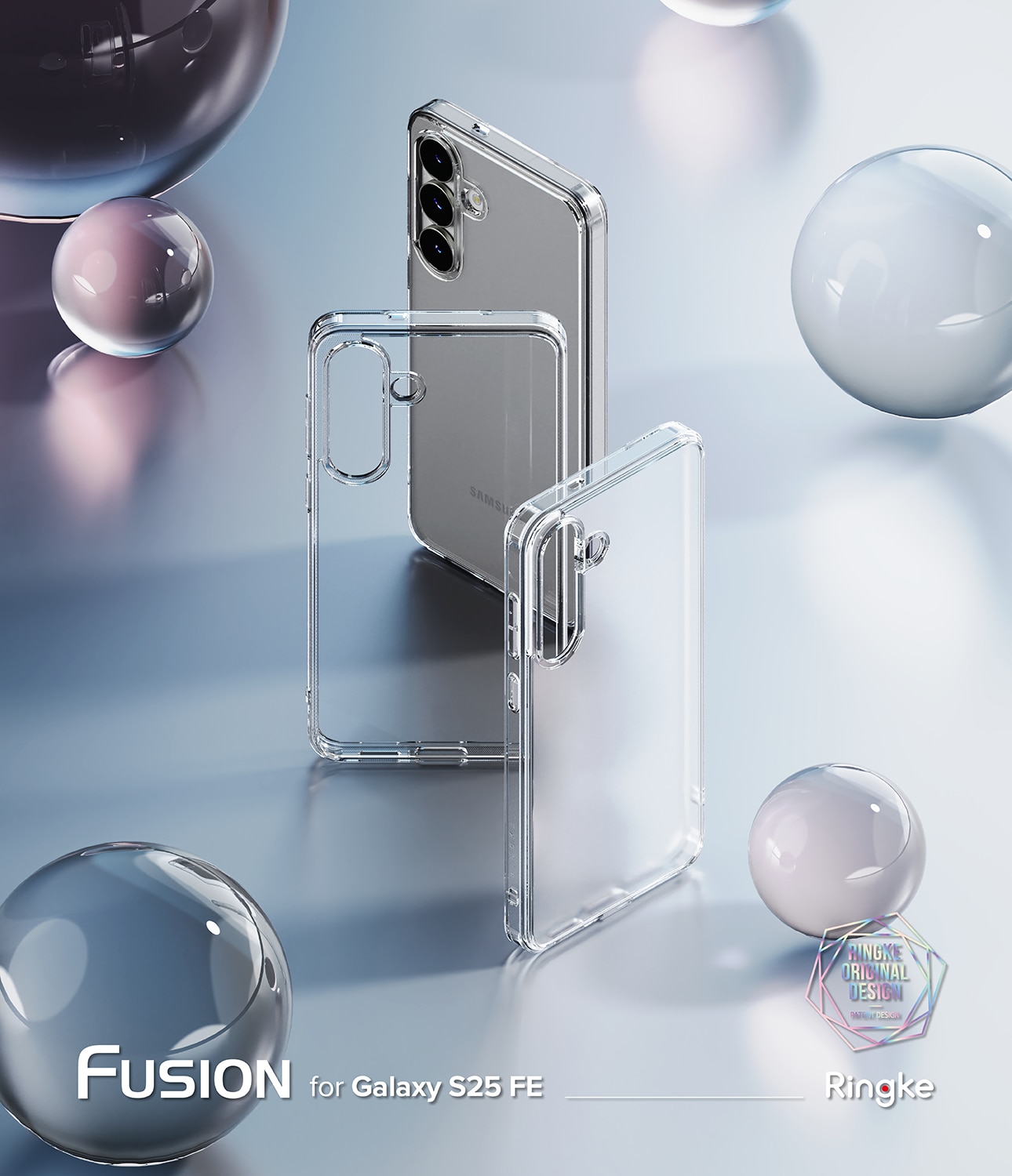 Fusion Case Samsung Galaxy S25 FE Clear