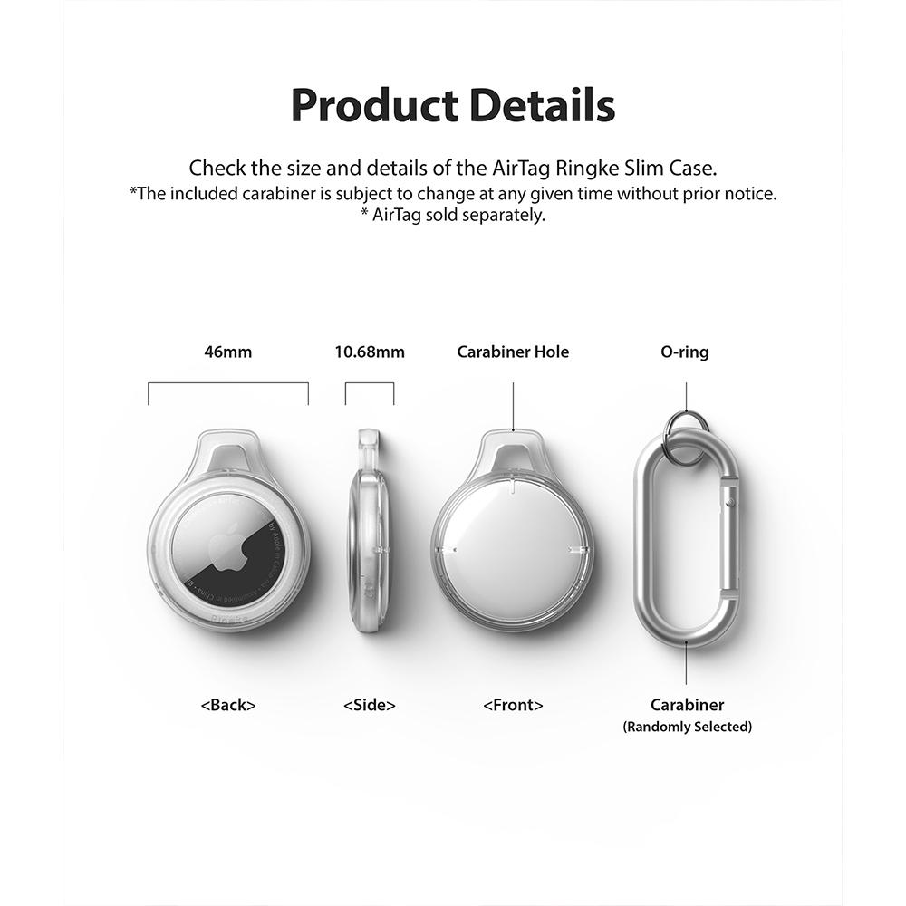 Slim Case Apple AirTag Clear