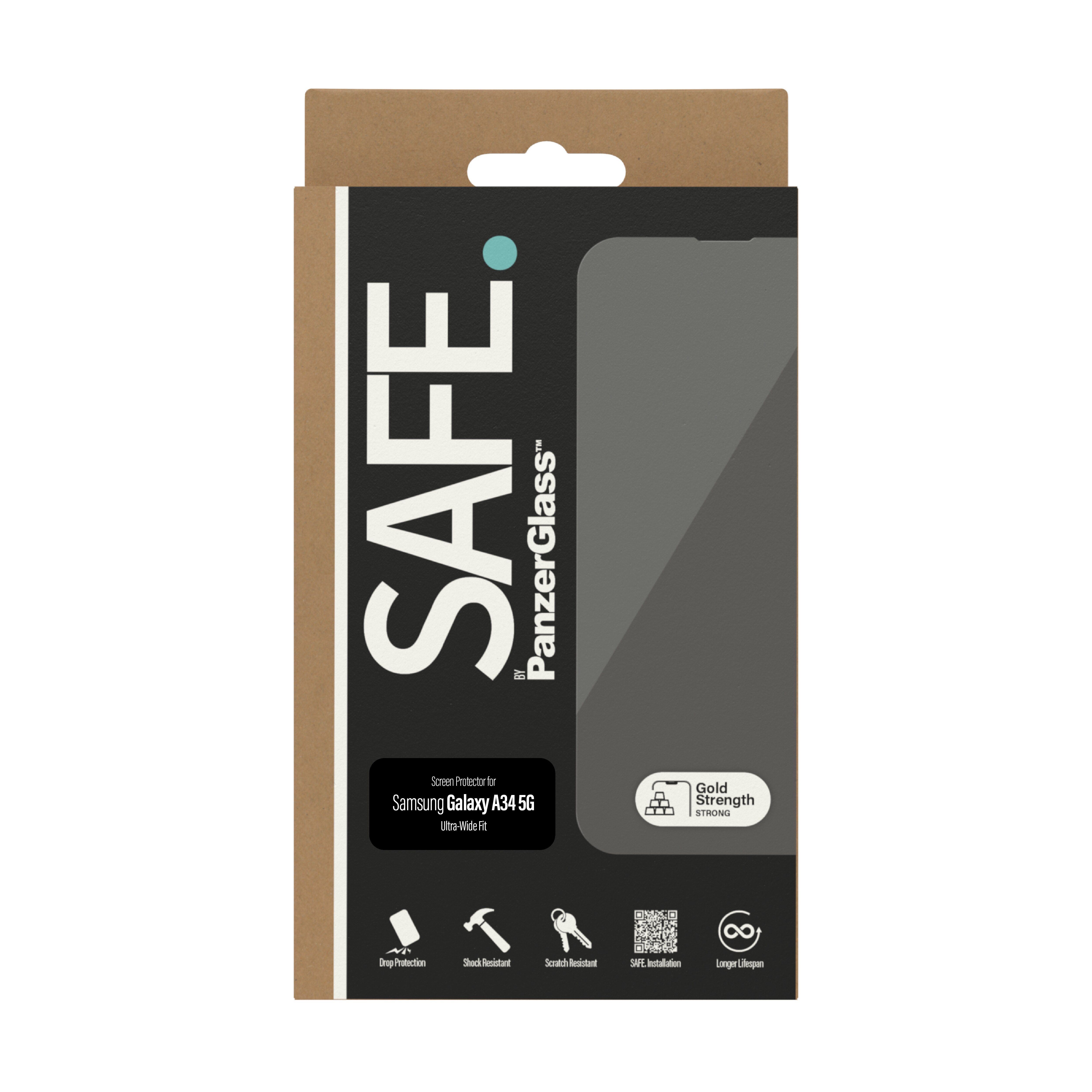 Samsung Galaxy A34 Screen Protector/Skærmbeskyttelse Ultra Wide Fit