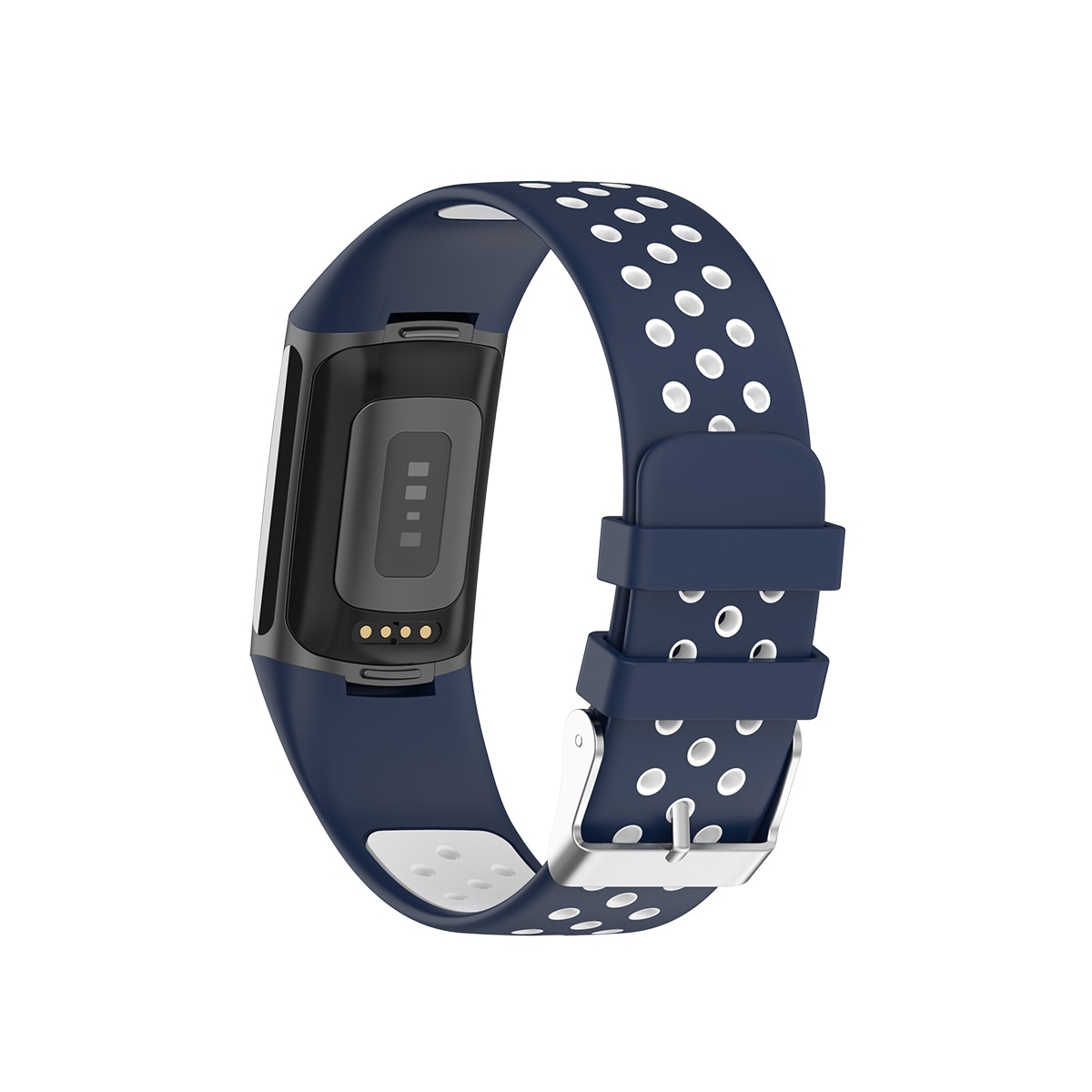 Silikonearmbånd Sport Fitbit Charge 6 blå