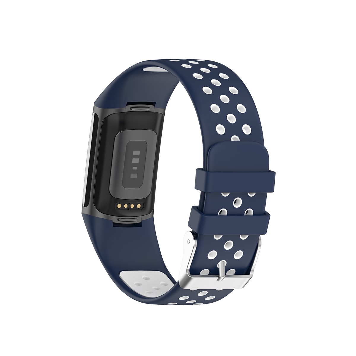 Silikonearmbånd Sport Fitbit Charge 5 blå