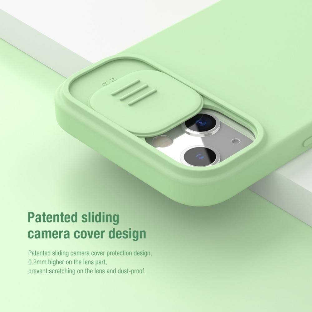 Soft CamShield Cover iPhone 14 sort