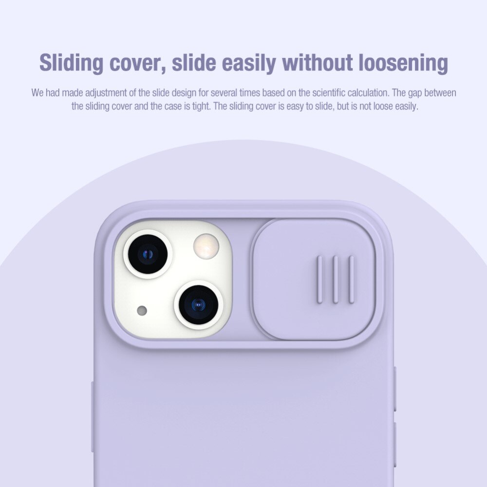 Soft CamShield Cover iPhone 13 sort